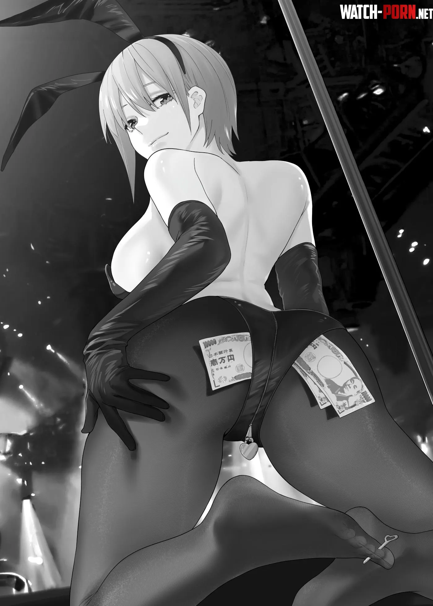 Stripper Ichika Nakano Showing Off [Quintessential Quintuplets] by Csxc