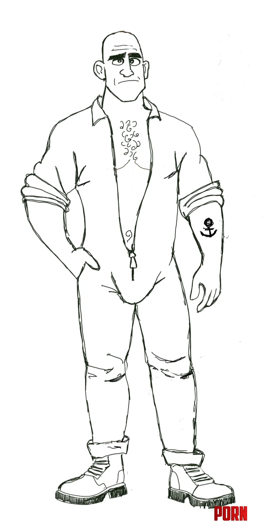 Mechanic (by me) by Frosty-Cap3344