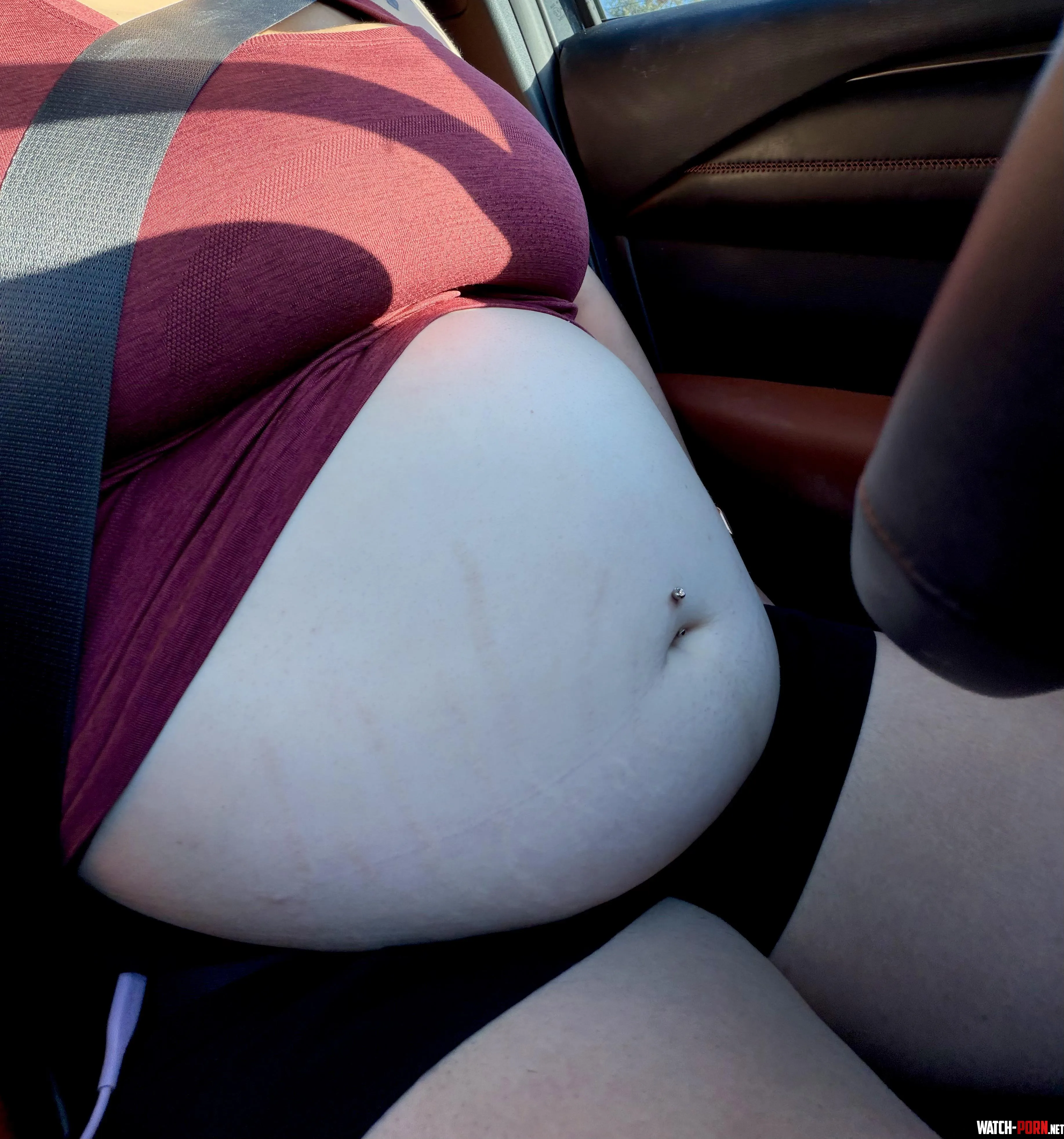 How many drive through stops to fill up this belly? by rotundrose