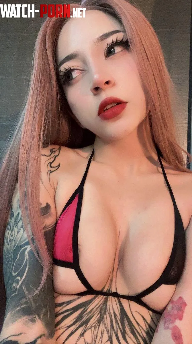 cute bobies in red bikini by Precious_Dumpling