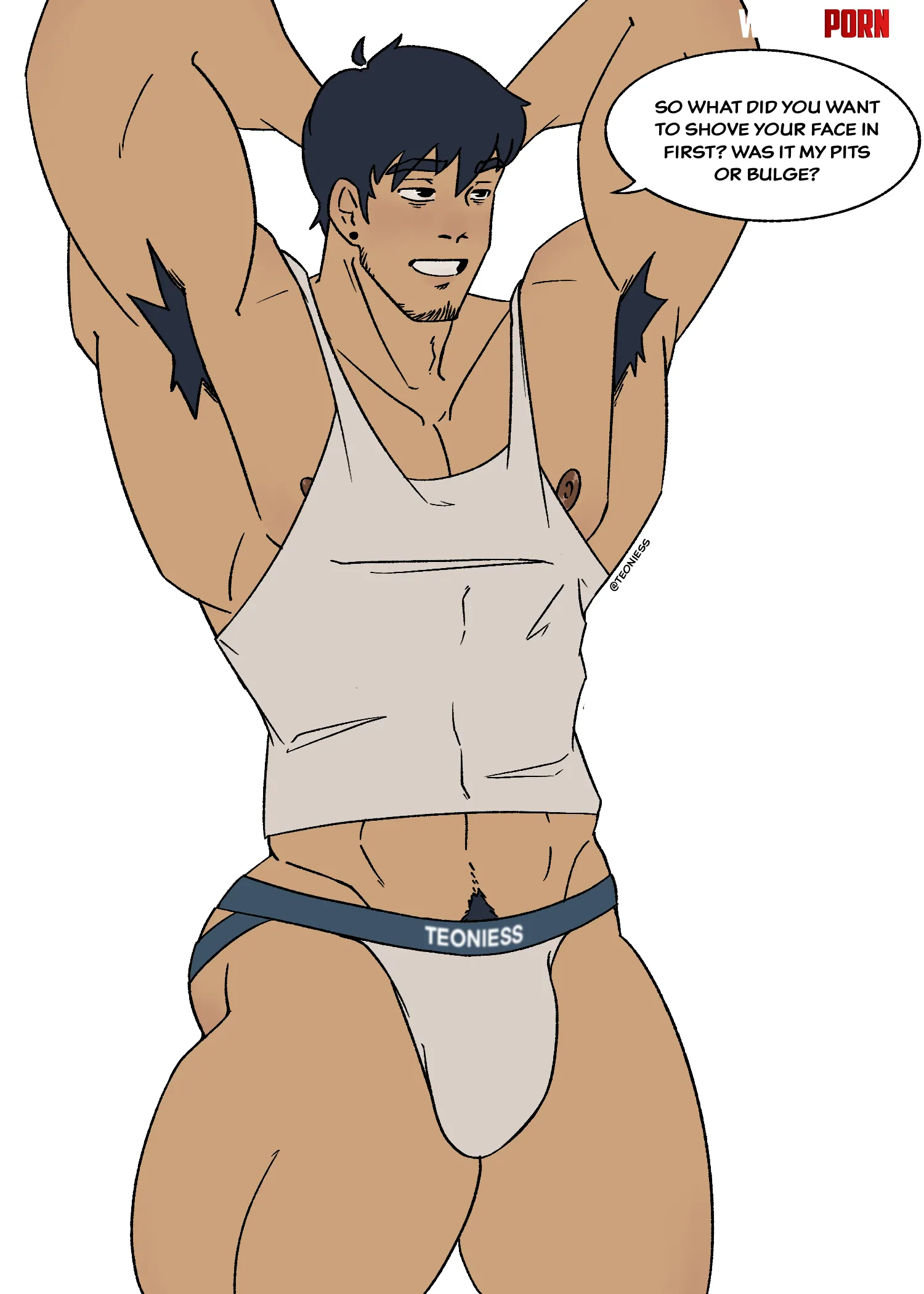 Ace Jockstrap by Teoniess by scrblenuts