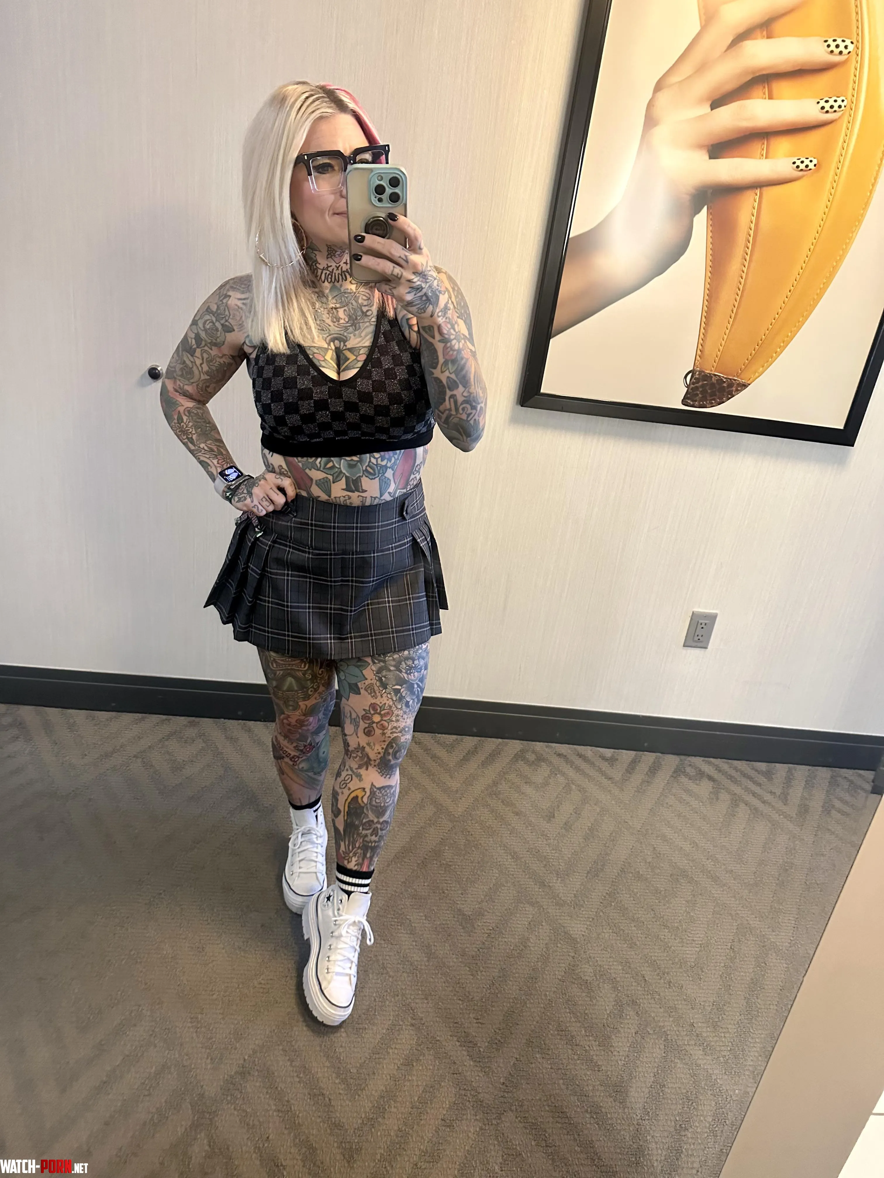 Cute skort no undies by xexmxmxyx