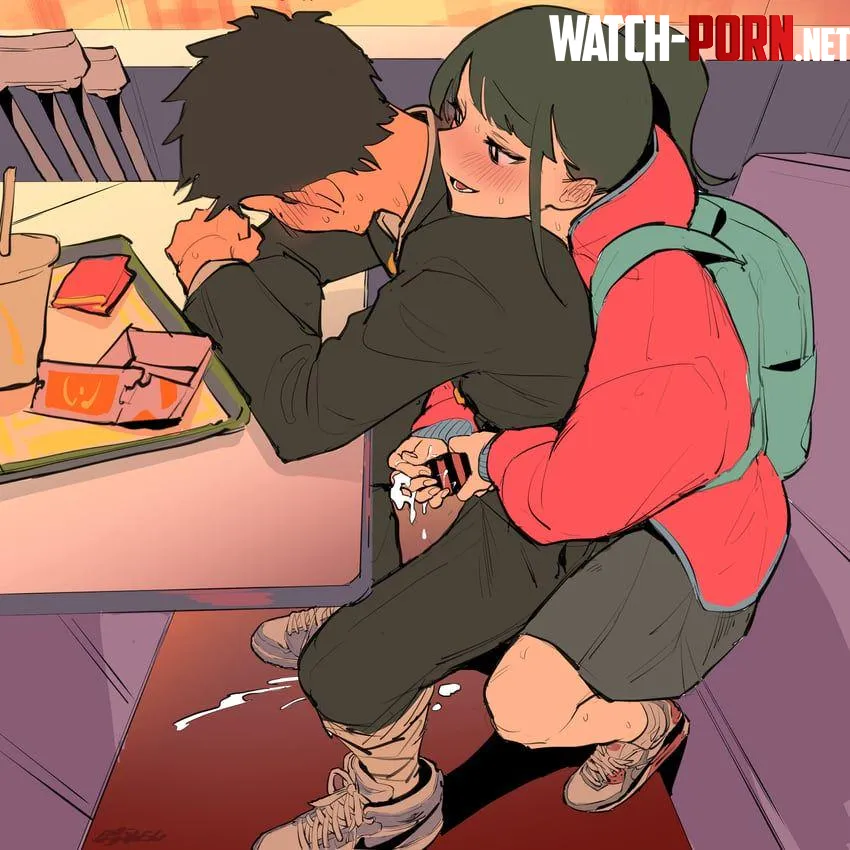 A way to end off eating McDonald's (poriuretan) [Yoru Mac] by envexty2ty