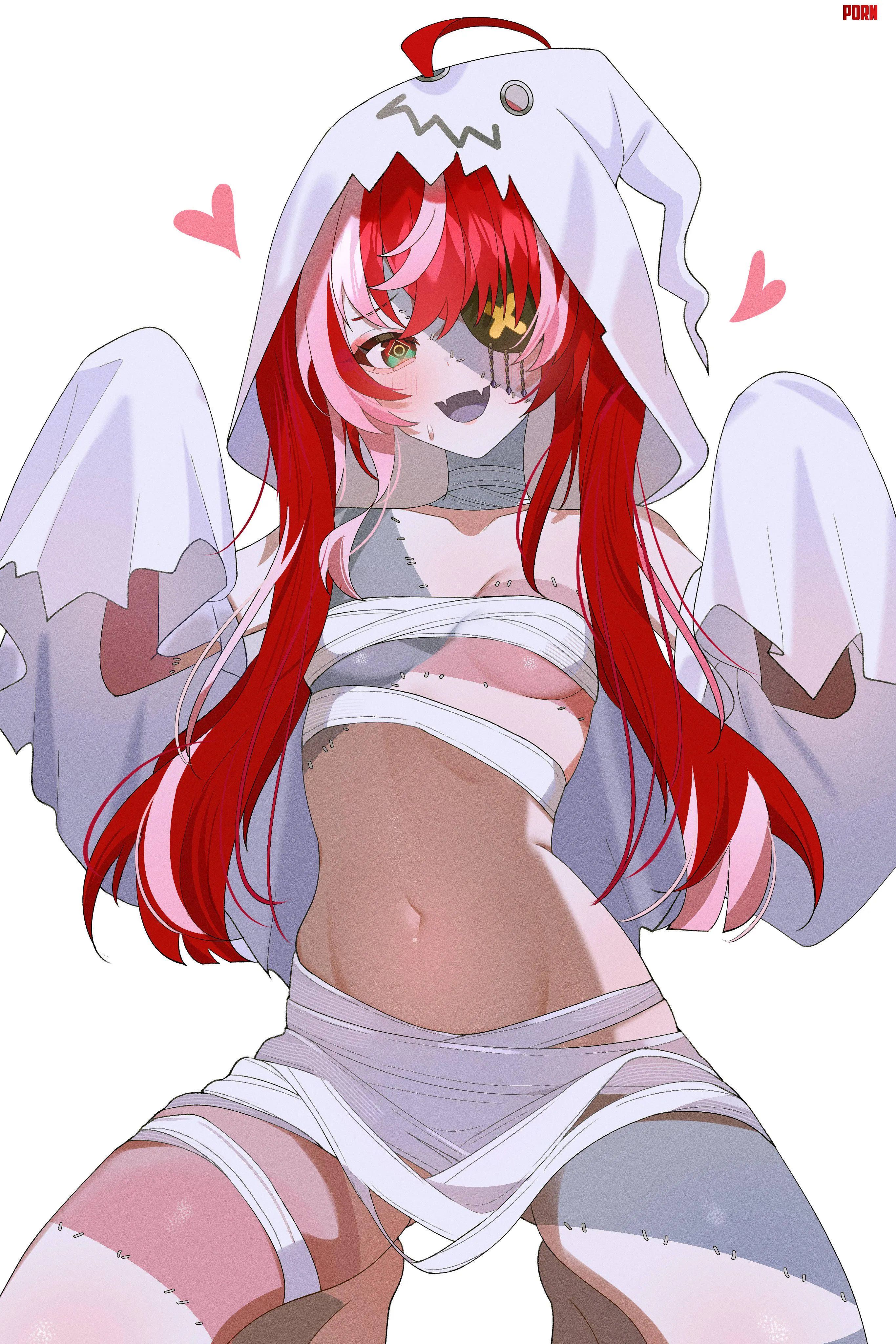 Kureiji Ollie In bandages by PansuHunter