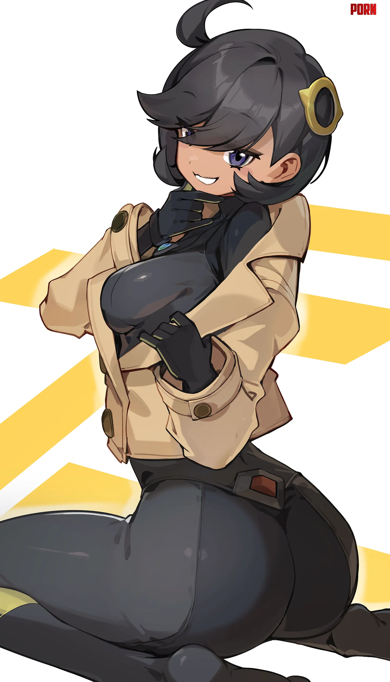 Emma's tight asf bodysuit [Pokémon] by marxsander2016