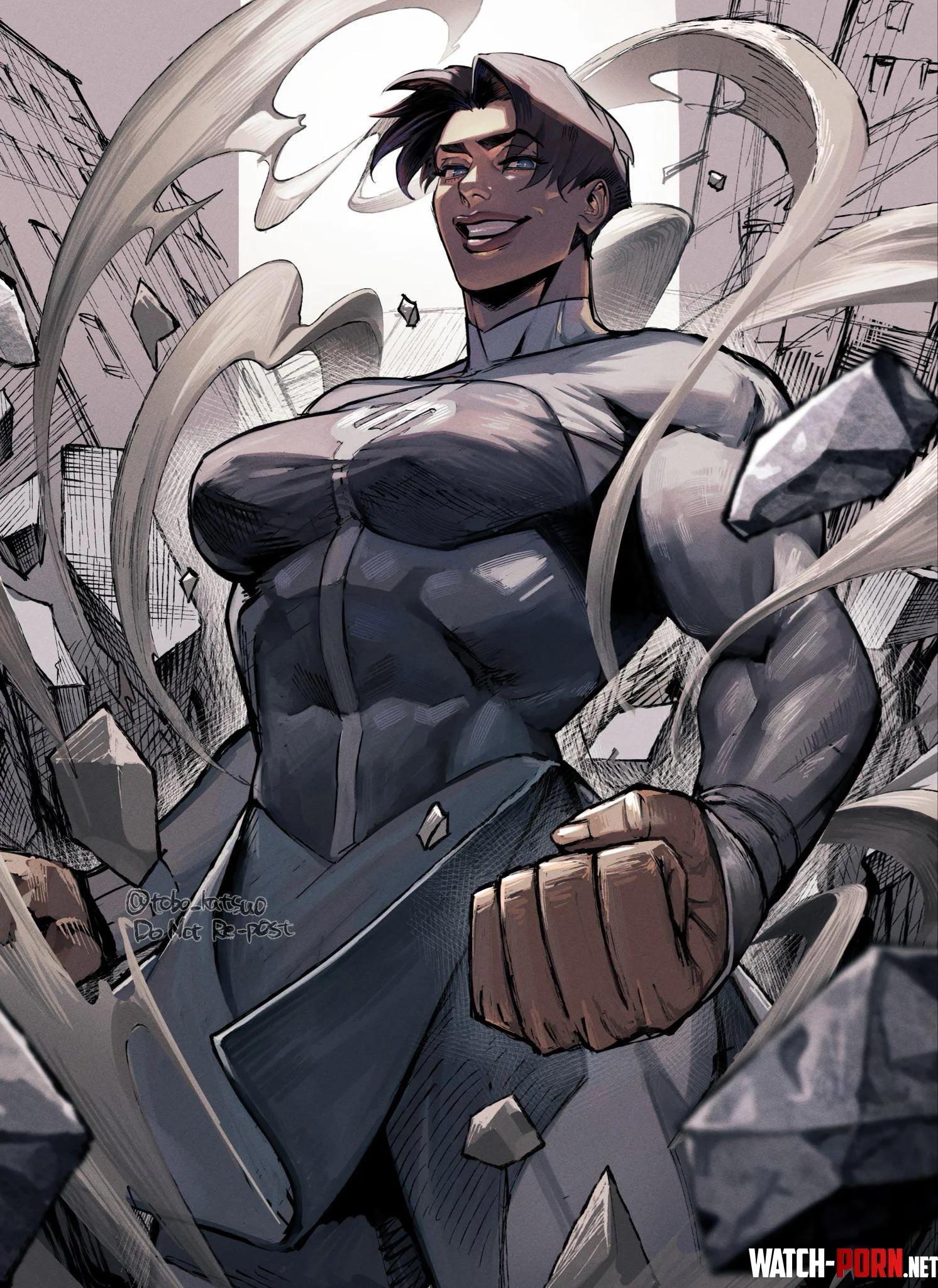 Invincible Anissa [@tobo_katsuo] by TheTMoneyMan