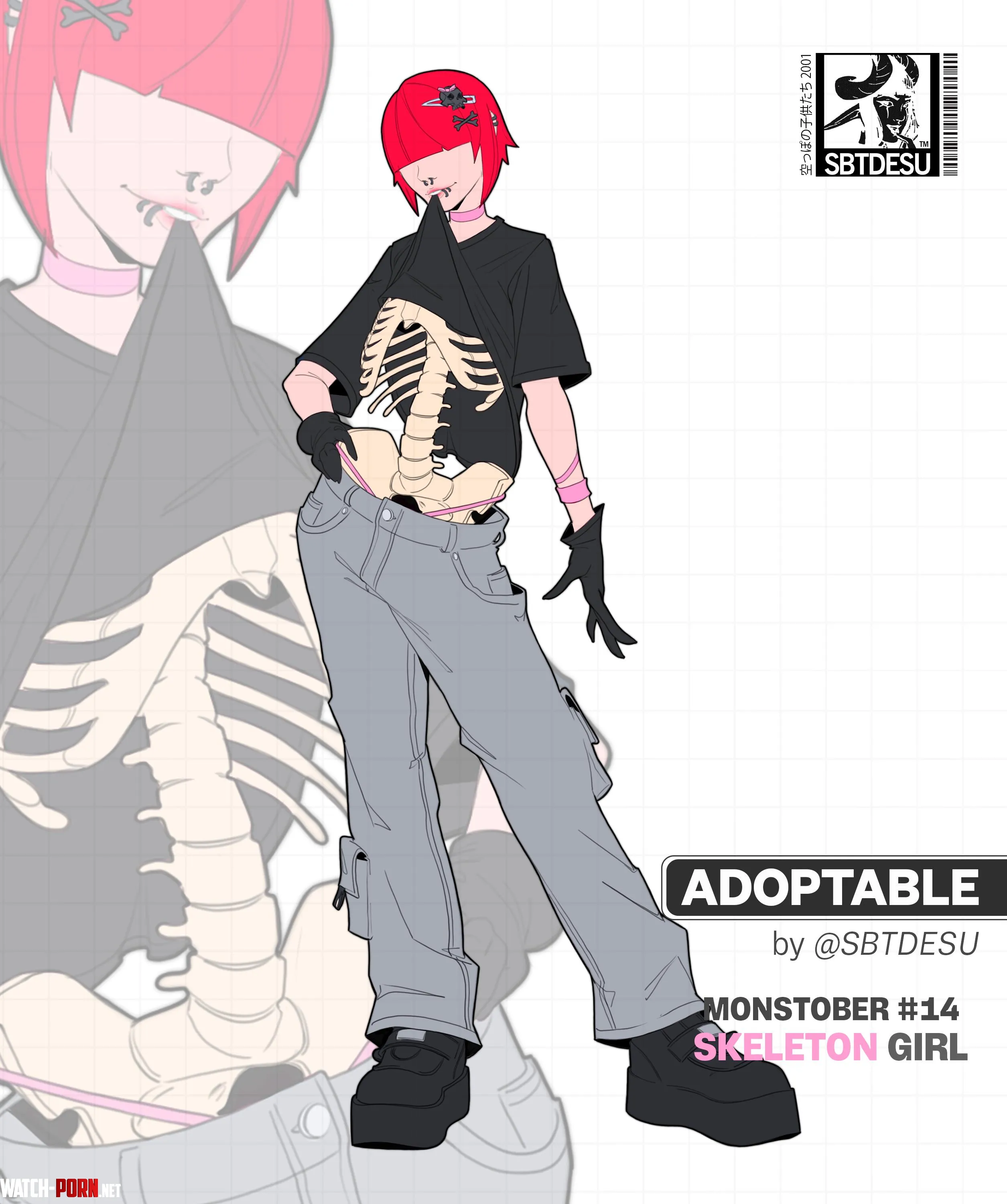 Skeleton Gir (@sbtdesu) by sbtdesu