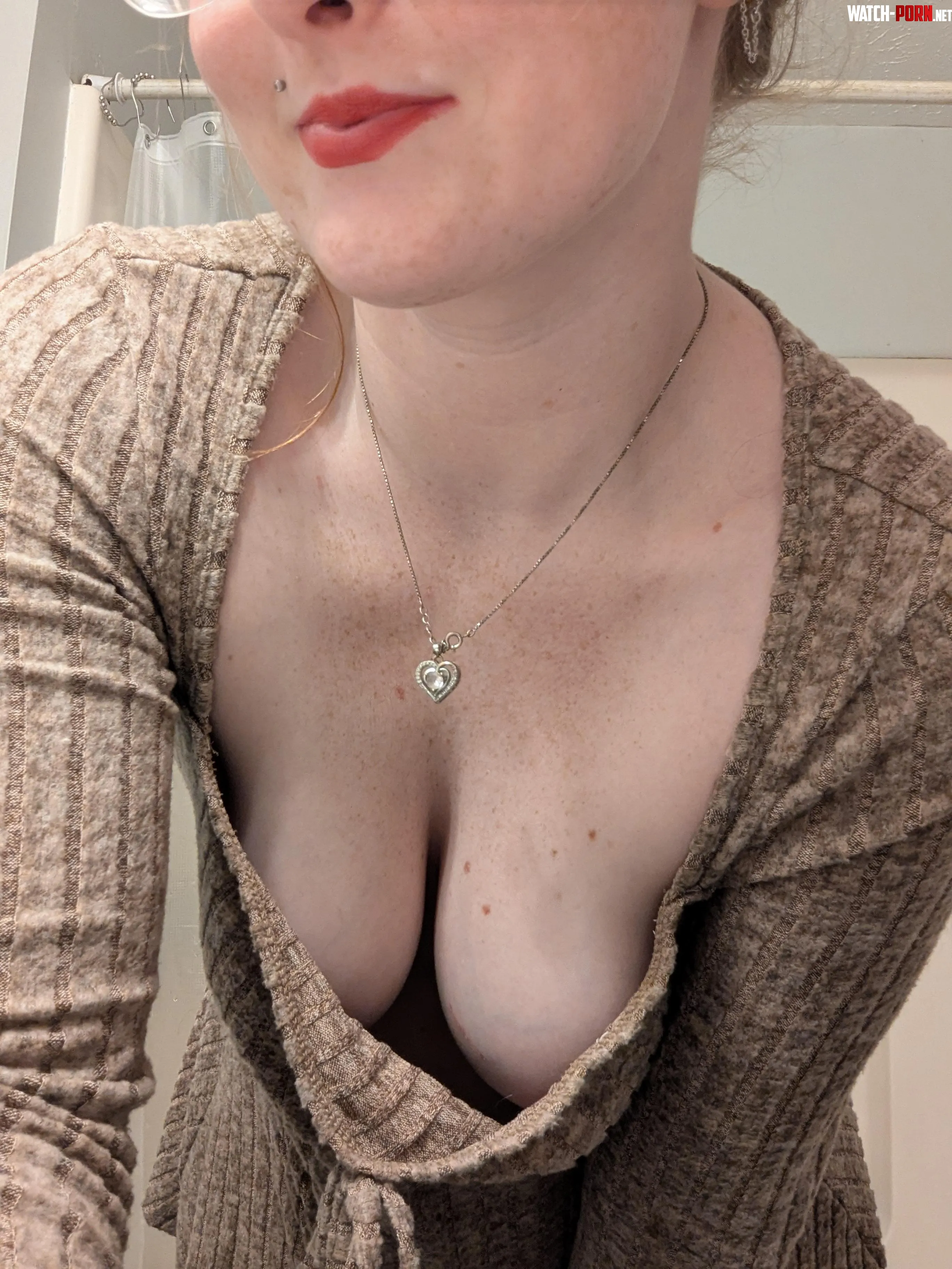 No bra ever by SweetRedRuby_