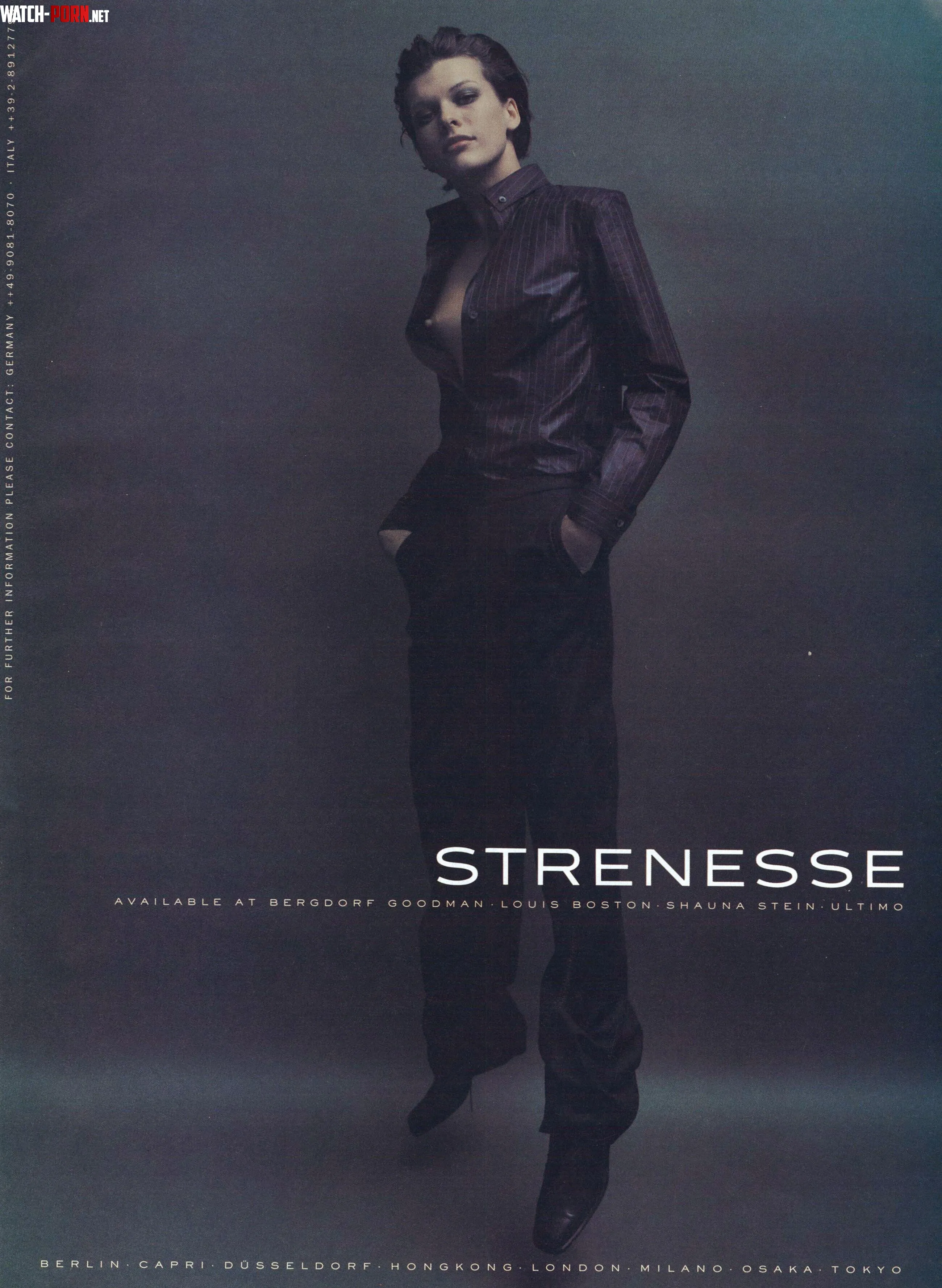 Milla Jovovich | Strenesse Fall-Winter 1997-98 | ph. Mario Sorrenti by poisson-iv