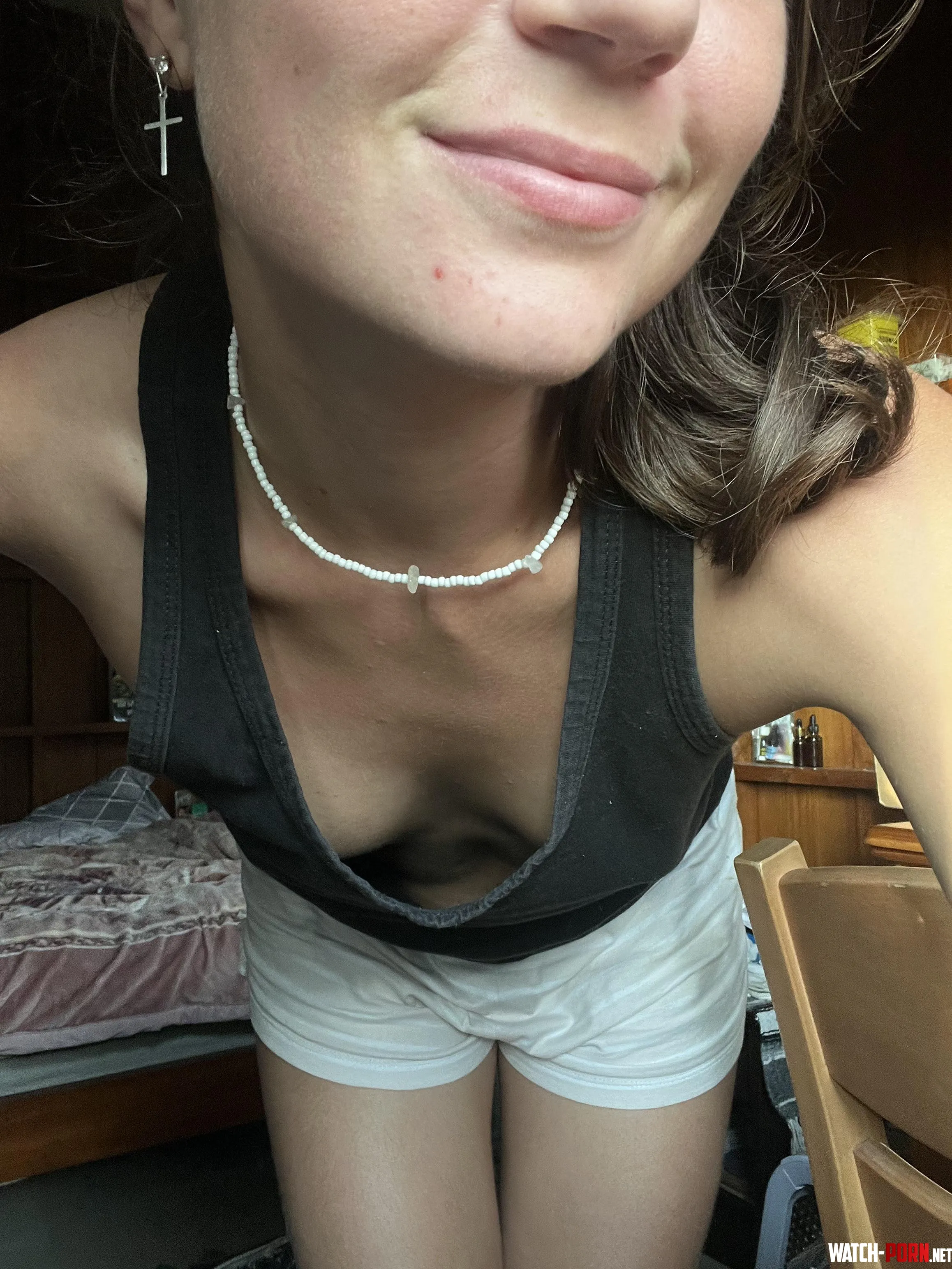 Never wear bra, wherever I go by Dazzling-Air-6640