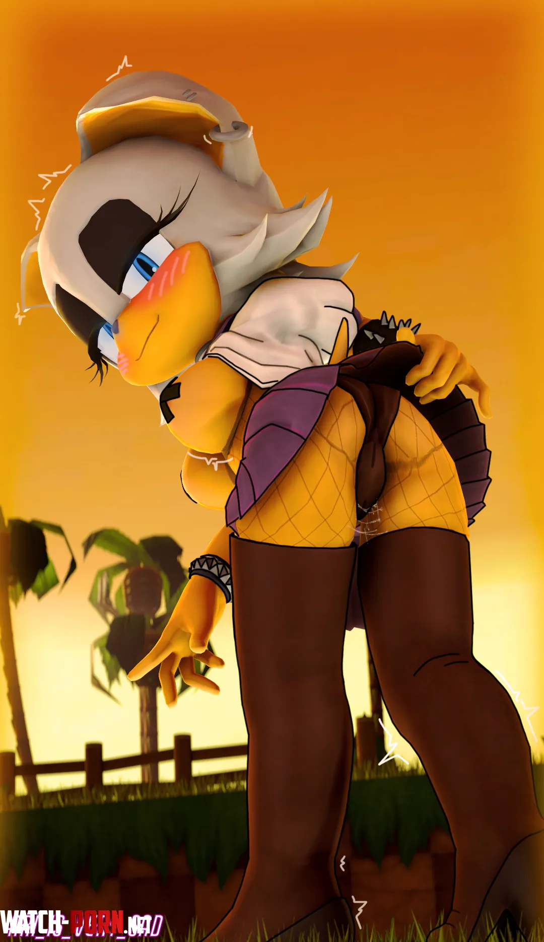 A little peek~ (I made this LOL) by airysad