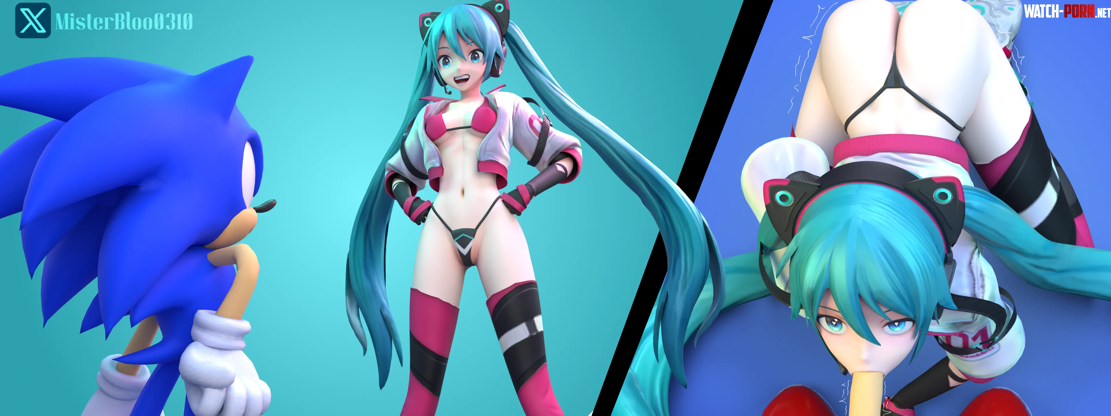 How Miku got into Crossworlds (MisterBloo0310) by MisterBloo0310
