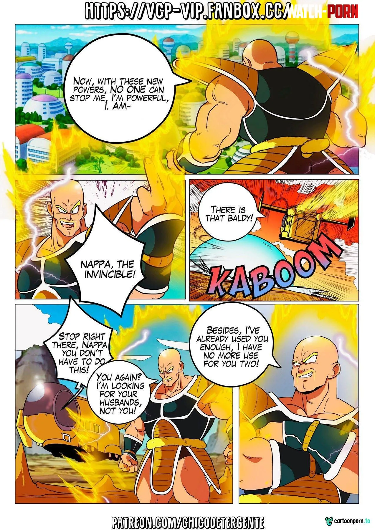 Nappa (Dragon Ball Z) [ElChicoDetergente] Part 4 by StewartWrightQ1Pj