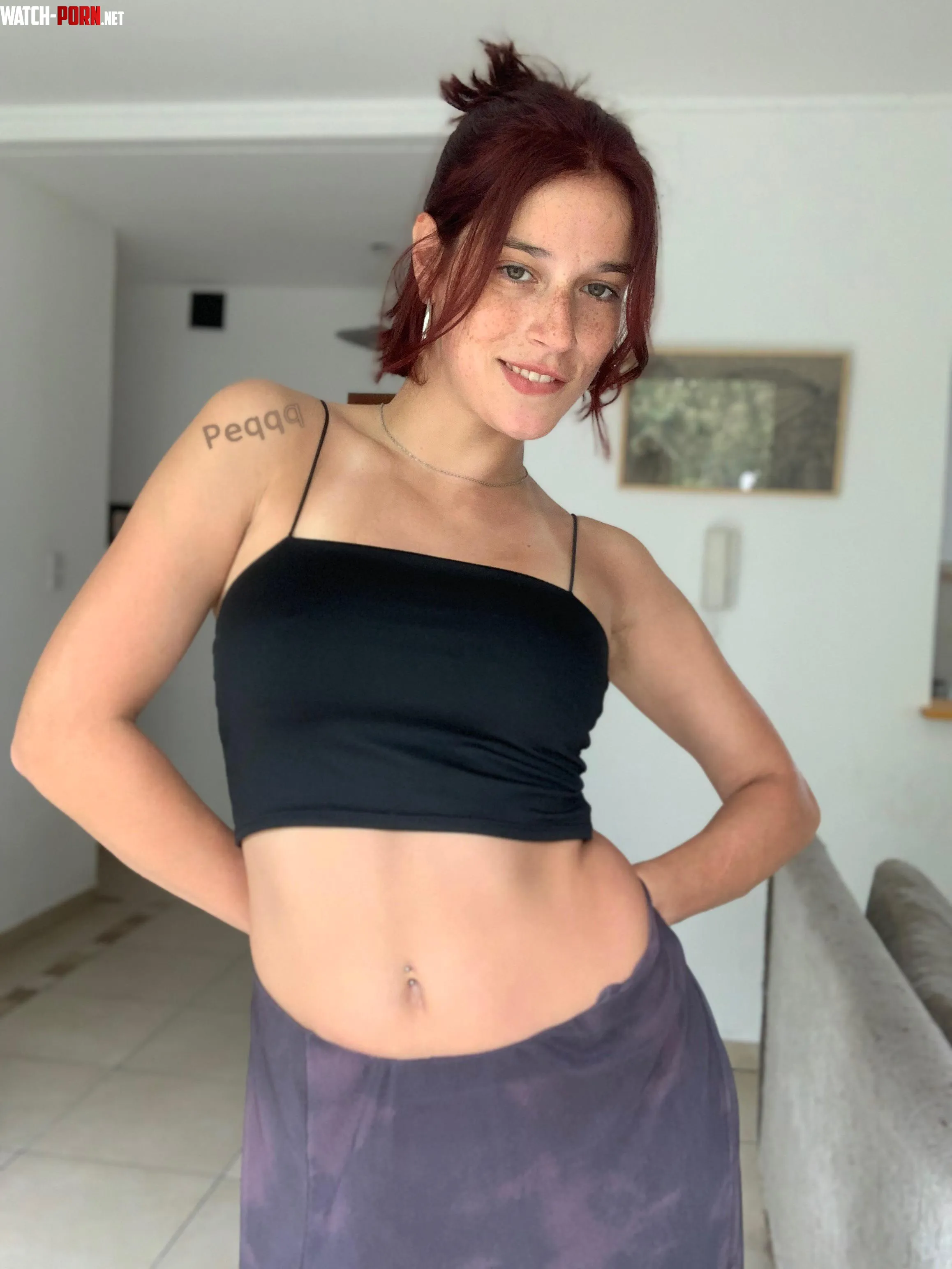 I've been getting in trouble because Im always showing my bellybutton 🤭 by peqqqqqq