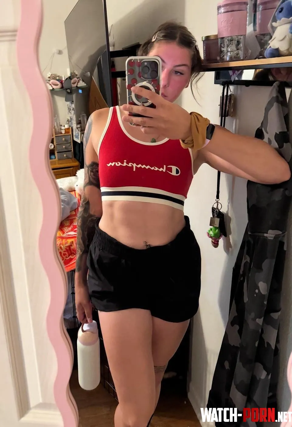 Love crop tops and sport bras 🙌❤️ by Brittfaithm