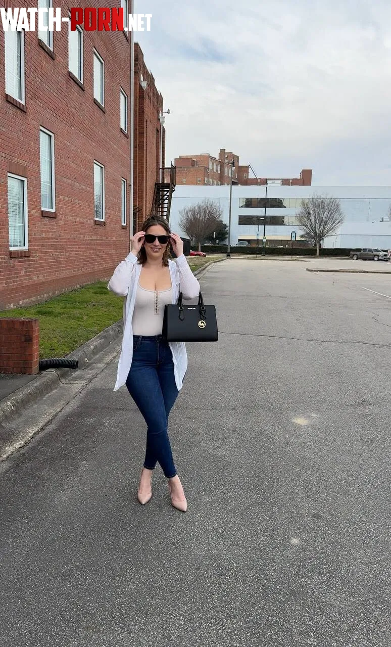 Who says jeans and heels can't be classy? by EasyBabe50