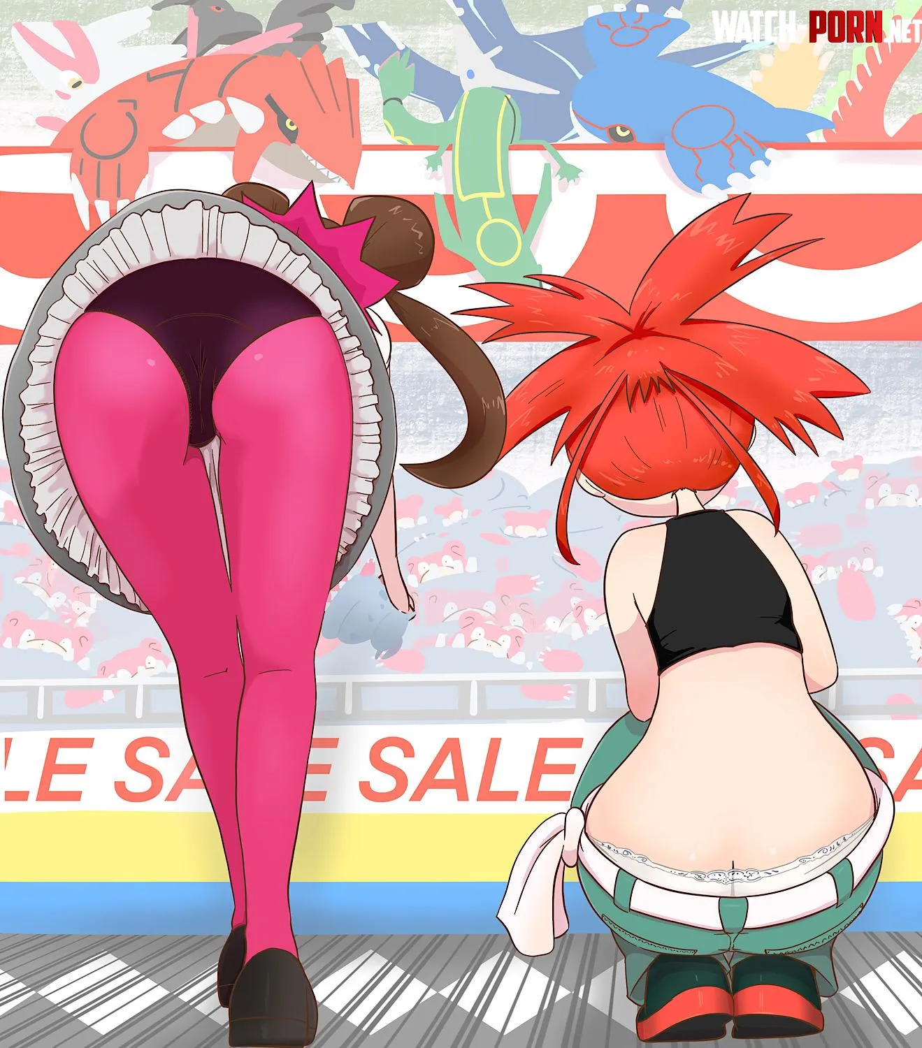 Rosa & Flannery are intrigued by LafterMastr