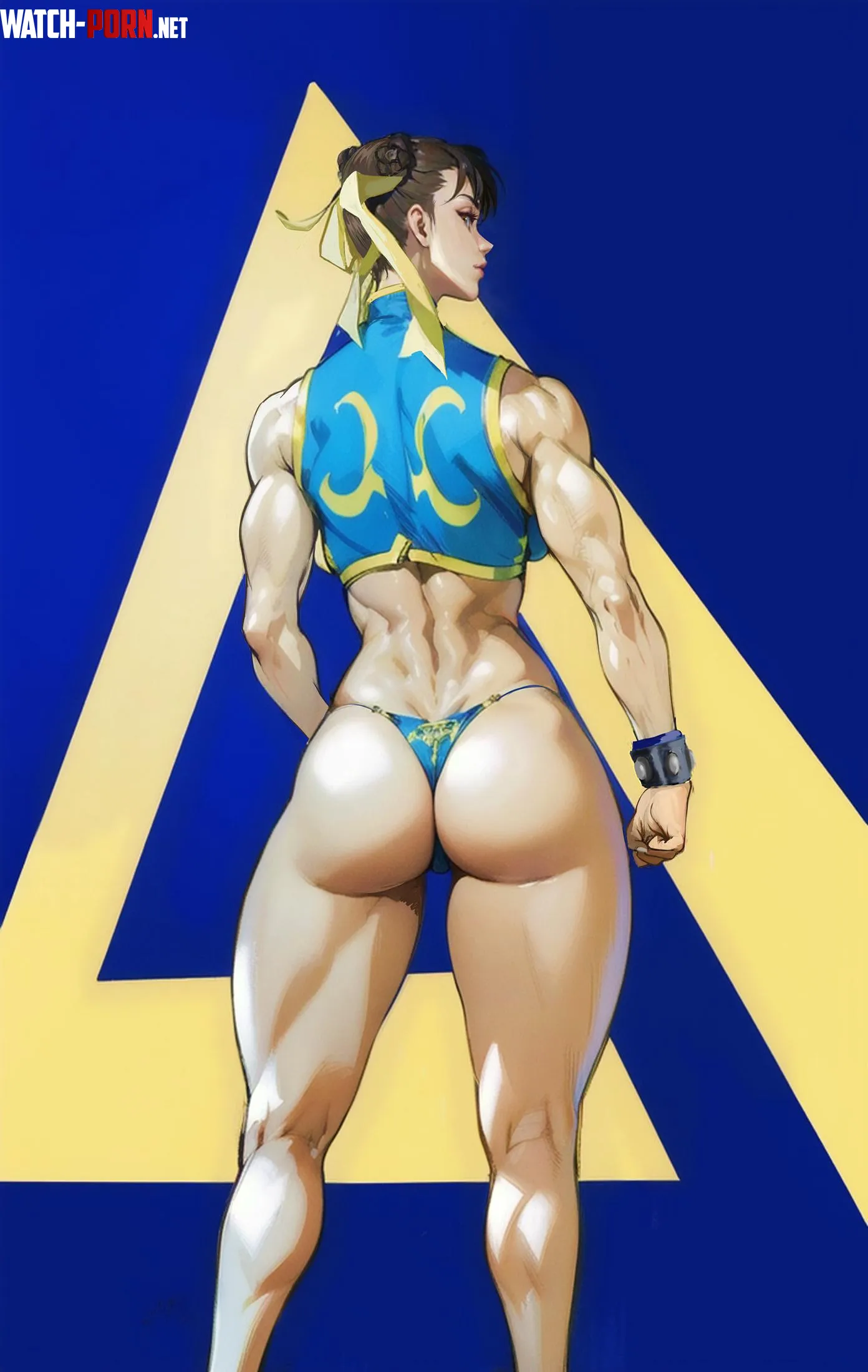 Chun Li's got the pump (BluMiu) [Street Fighter] by dxt99