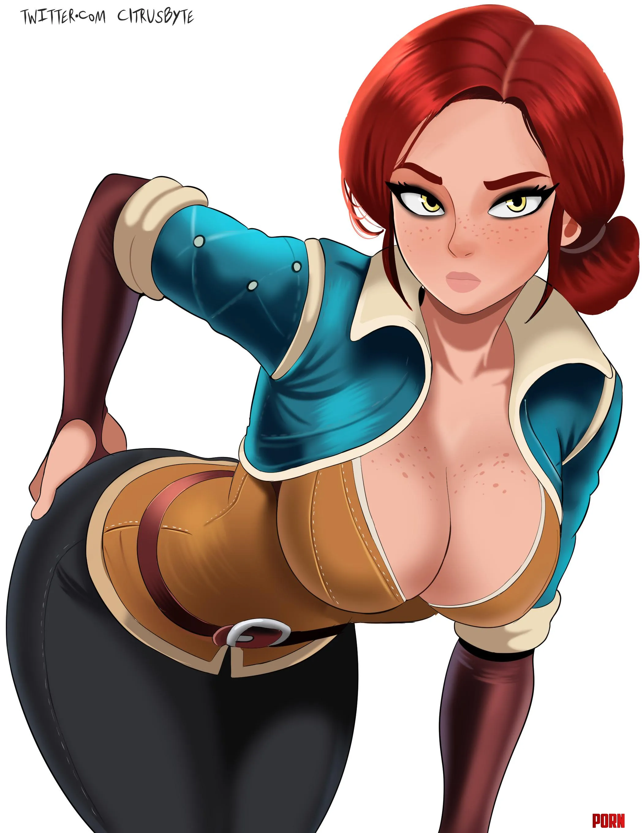 Quick commission of Triss Merigold by WonderRainz