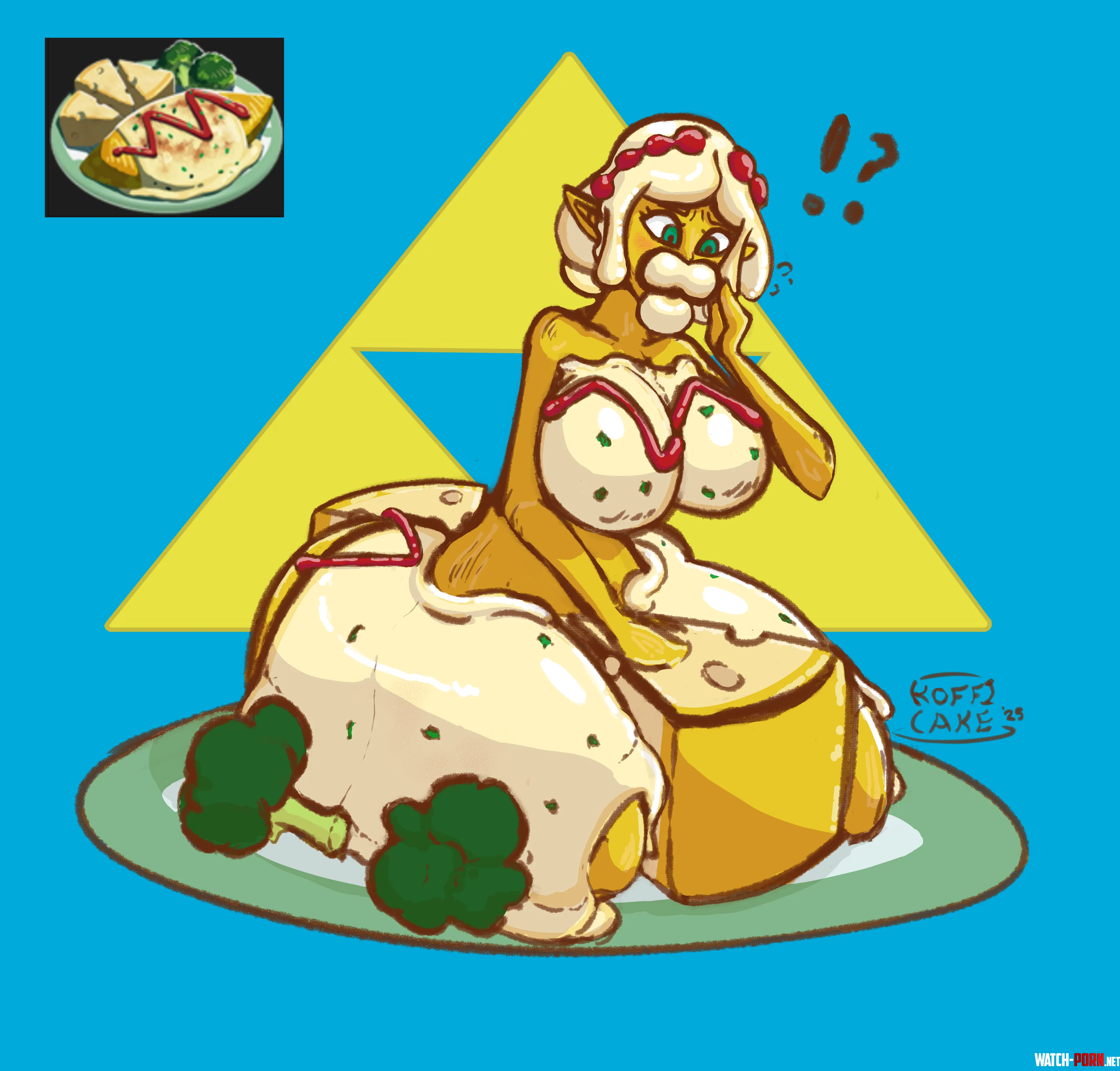 Zelda Omelette by koffi-cake by Onigiri_Fucker_69