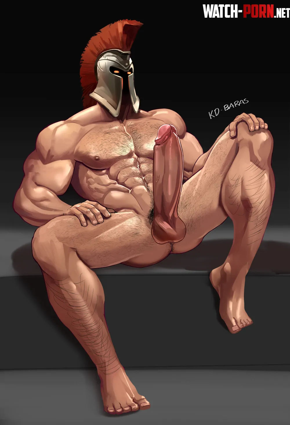 Pantheon's massive cock (Kaitodraws) by EternalSnow05