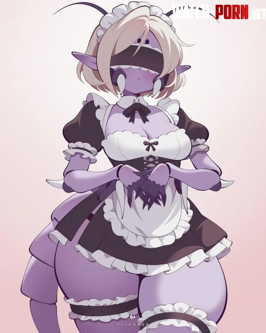 Cute maid (flipherrrr) by charmveill