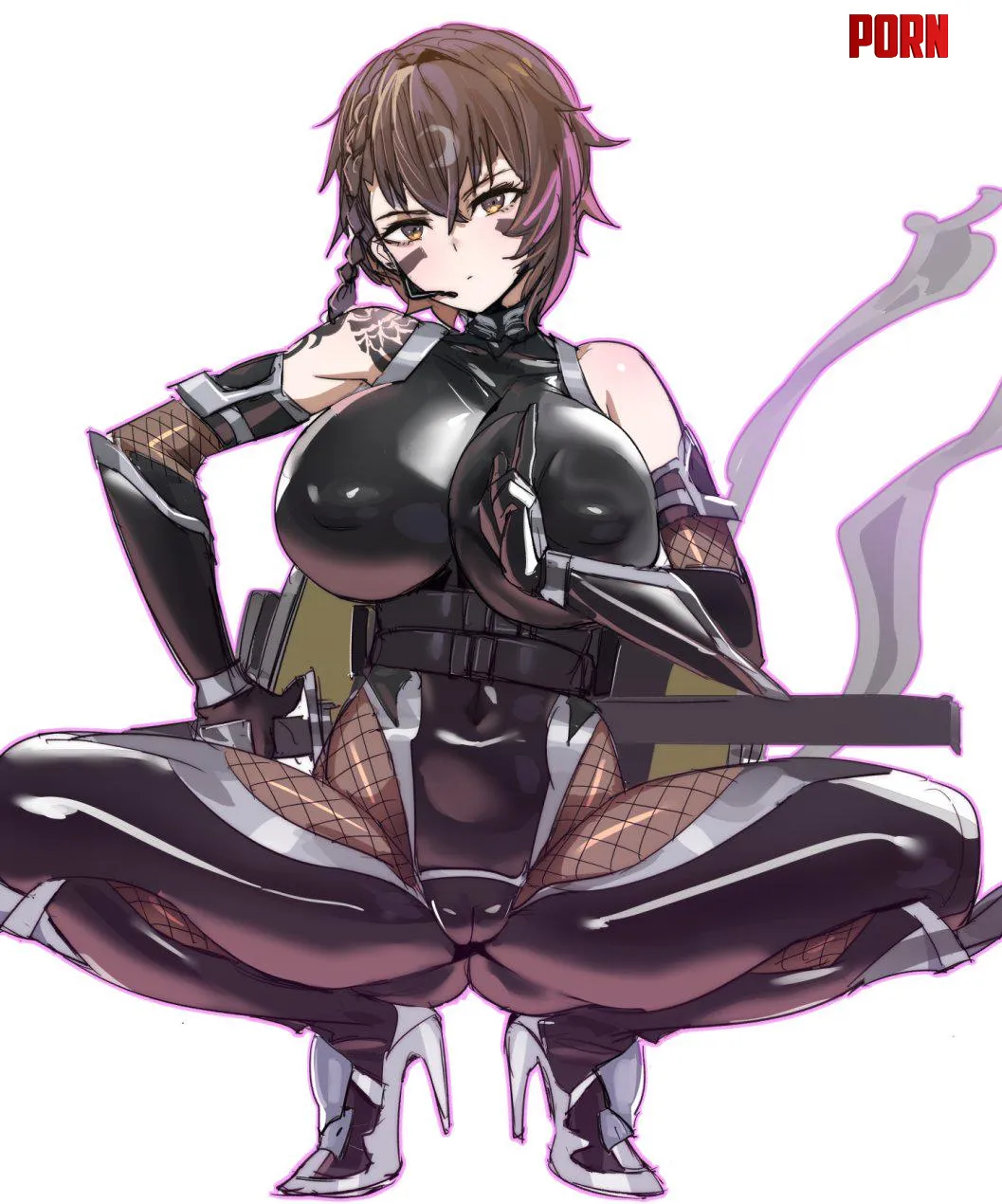 Taimanin Suit Delta (BOW) [Goddess of Victory: Nikke] by llamanatee