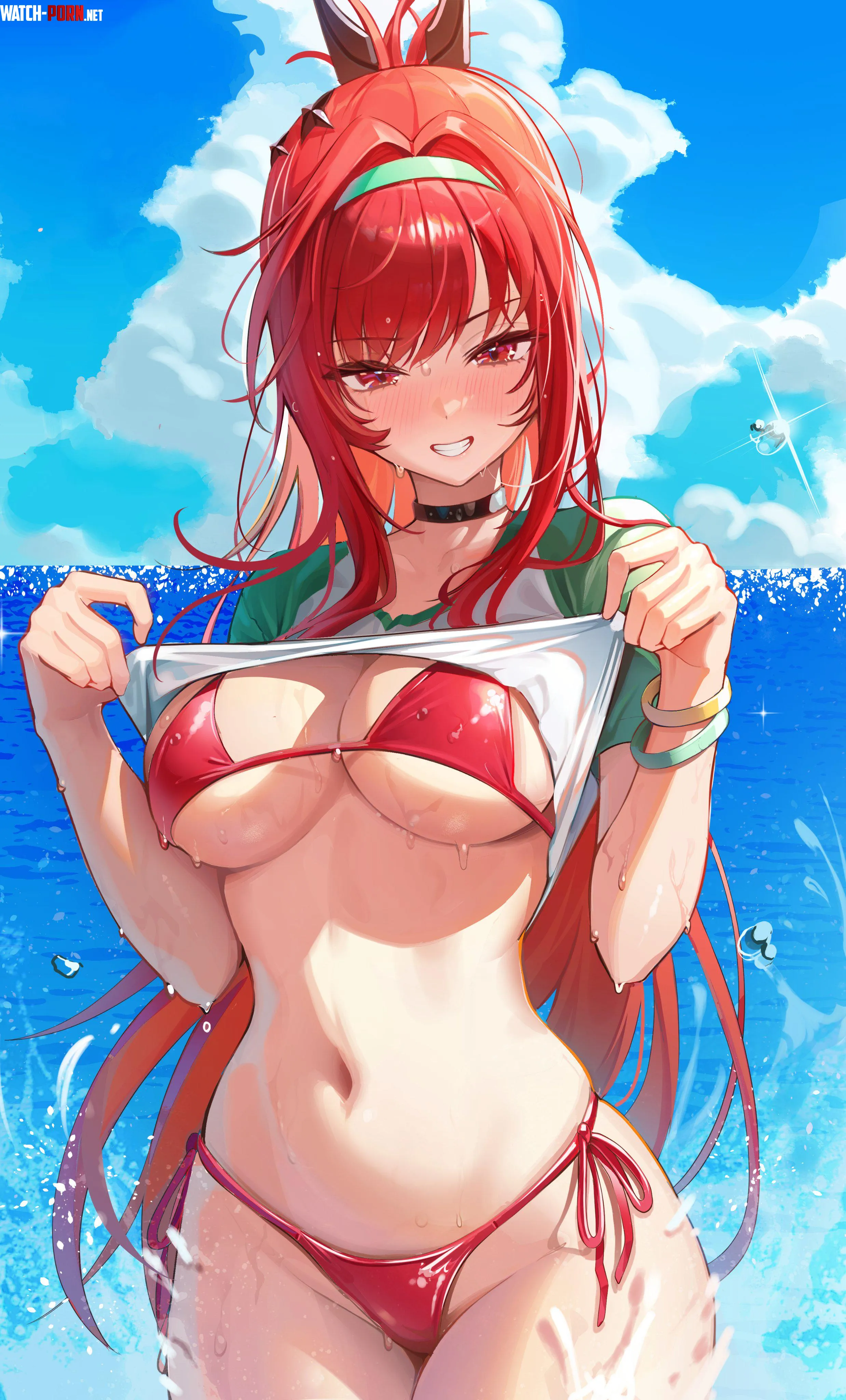 Rapi flashing her tits by Meorurilirr