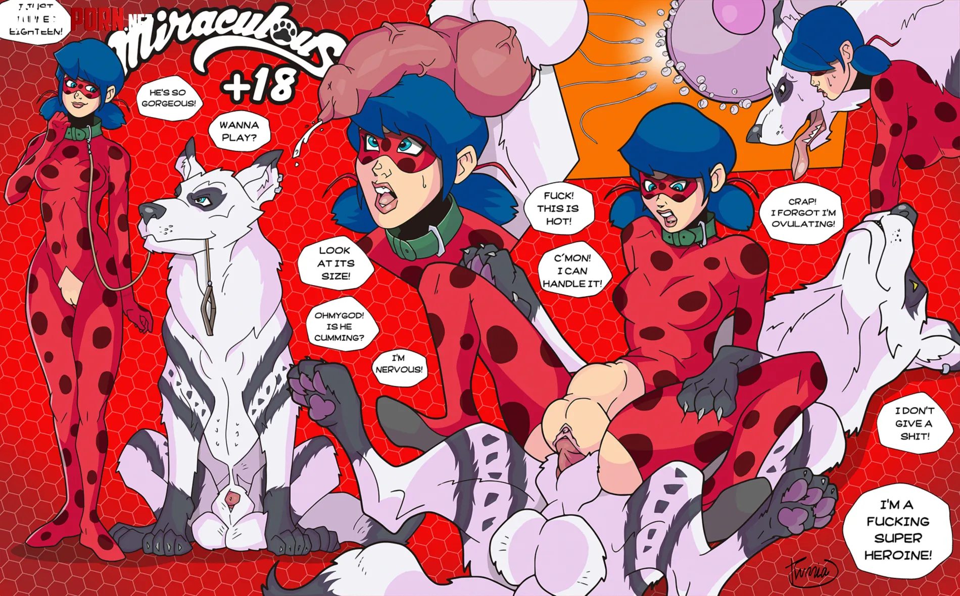 The Adult Tales of Ladybug (turria) [Miraculous: Tales of Ladybug and Chat Noir] by EnigmusPrime