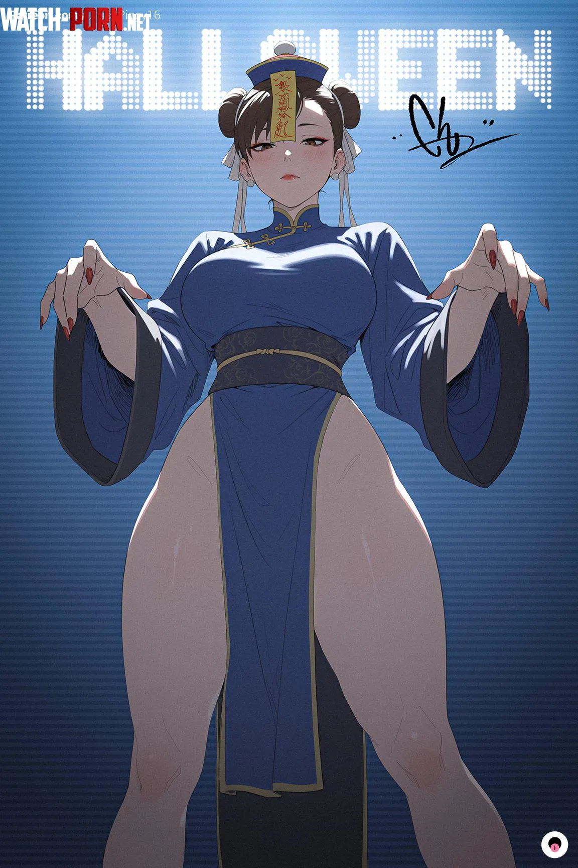 Jiangshi Chun-Li (By JuicePiggy8) by Faoovo