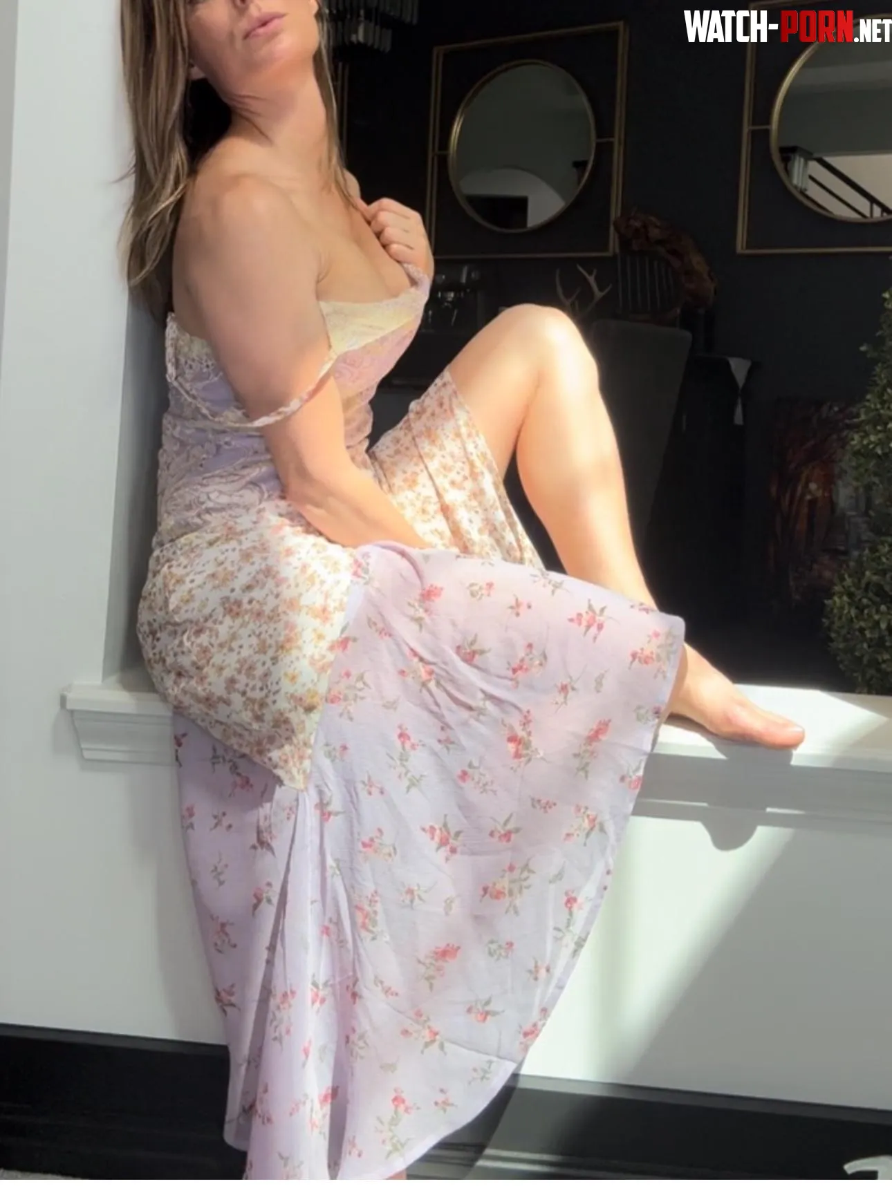 Trying to make my favorite sundress sexy F 47 by FitMilfSam