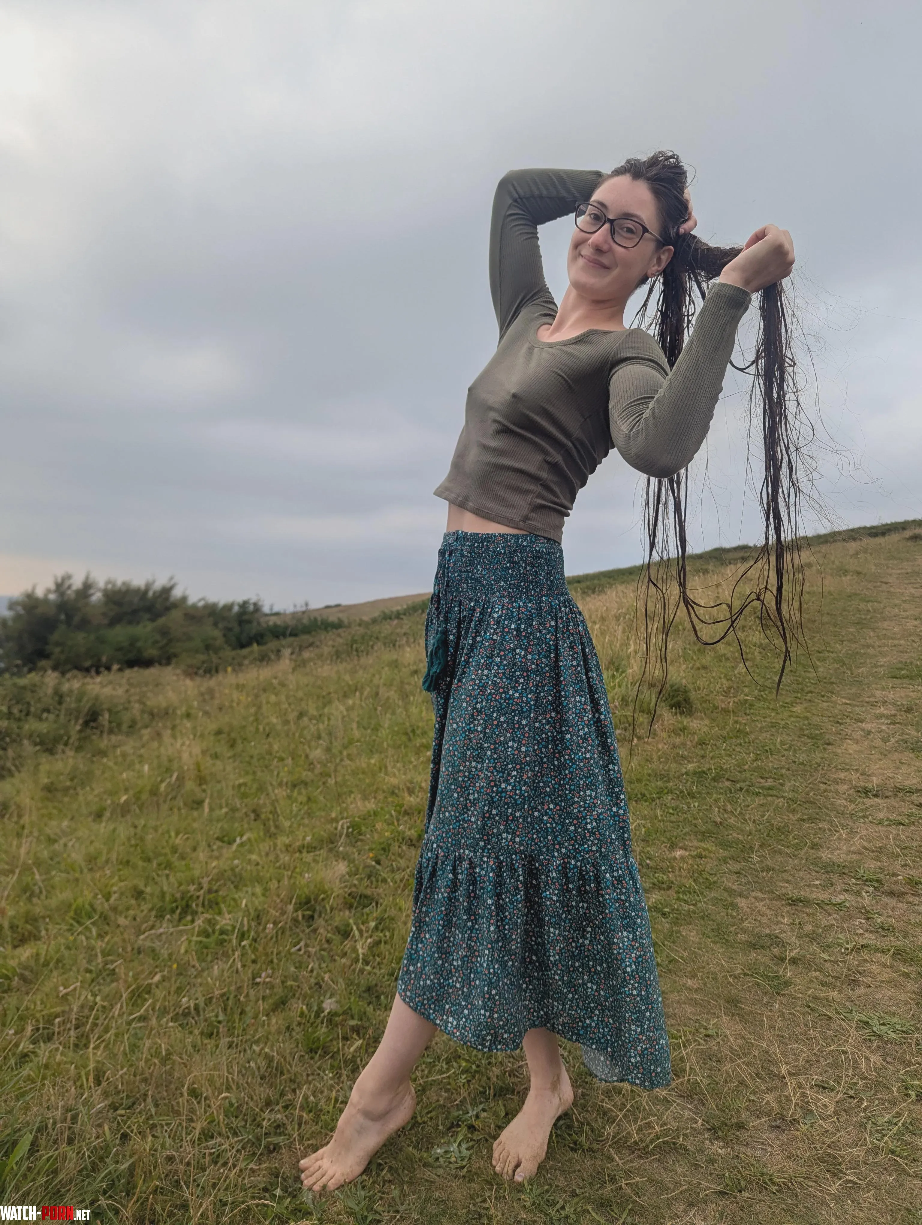 Nature walks and messy hair by SirenSasha_336