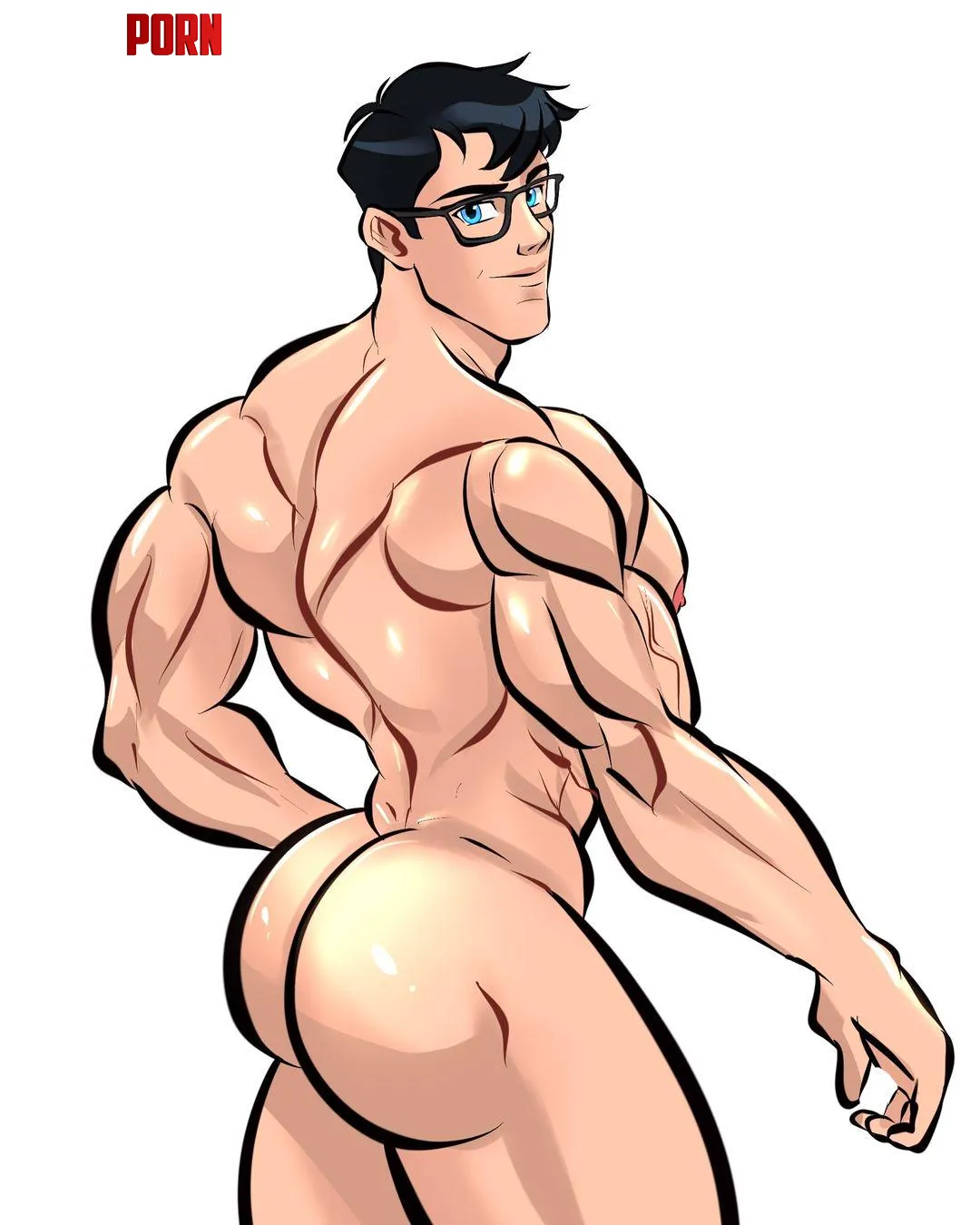 Clark Kent bubble ass, by blueboybara by OkPrize6426