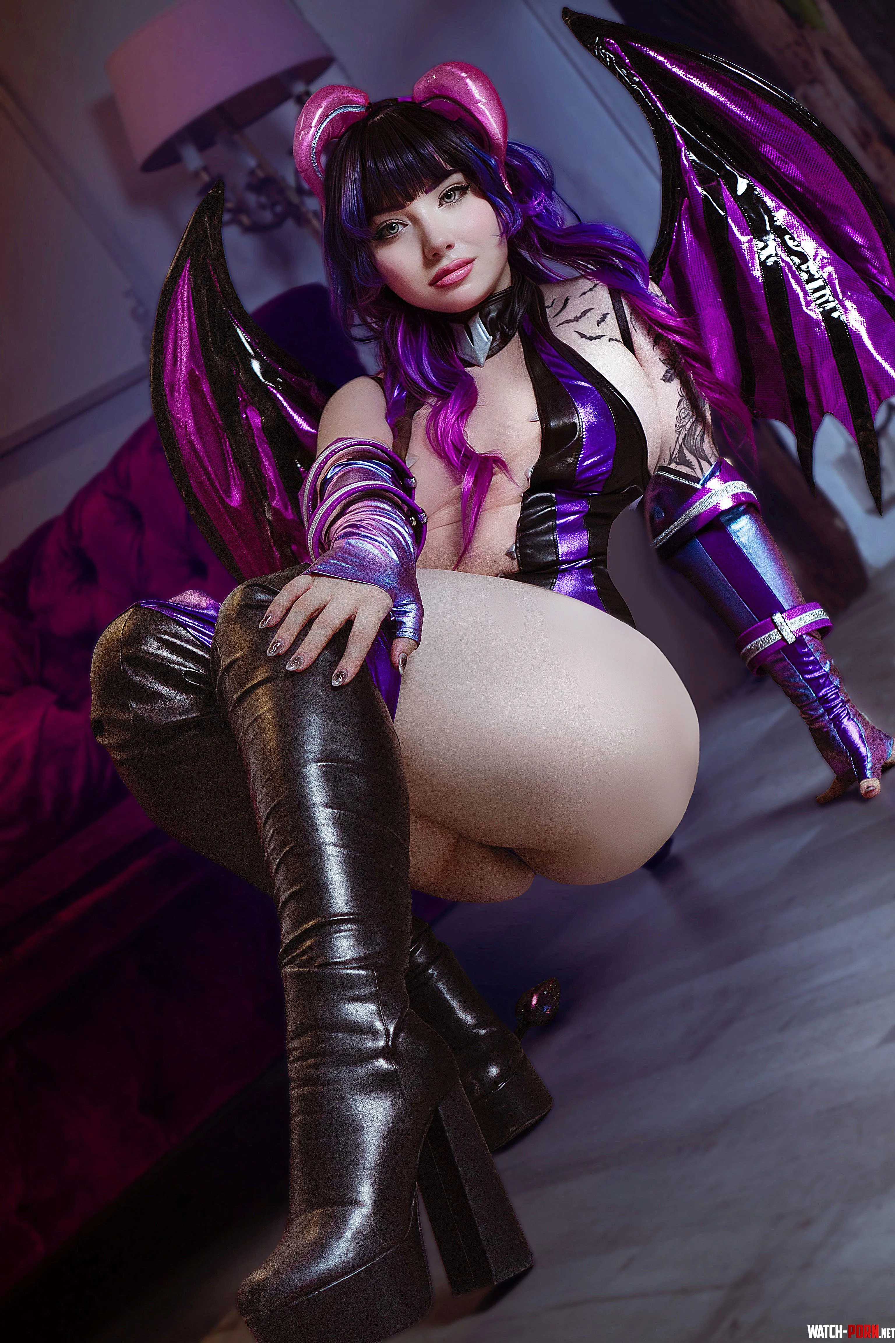 Kuroitsne as a Succubus by Kuroitsunegf