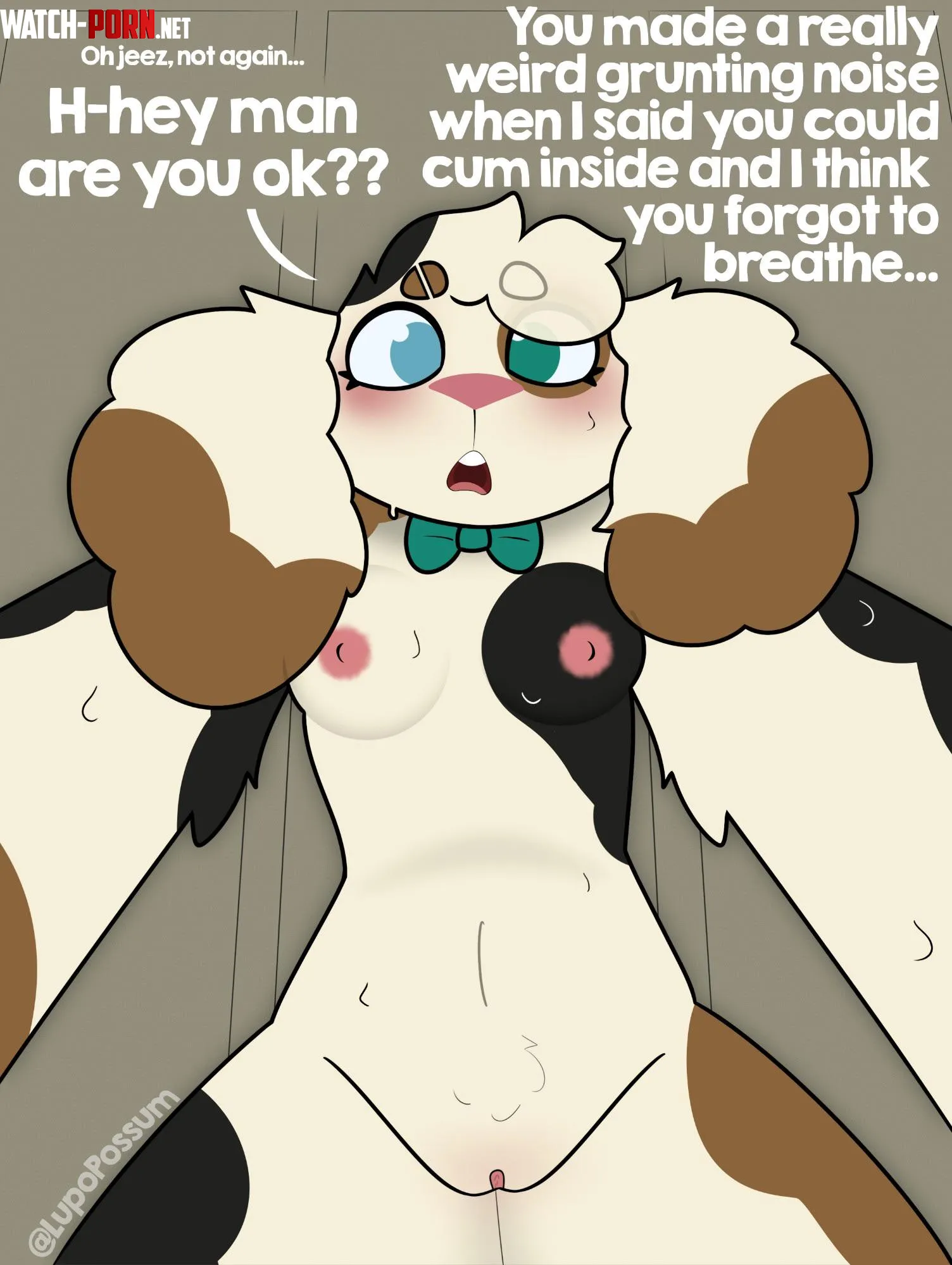 Oh no! (F) Artist Lupopossum by The_Mutt_Rex
