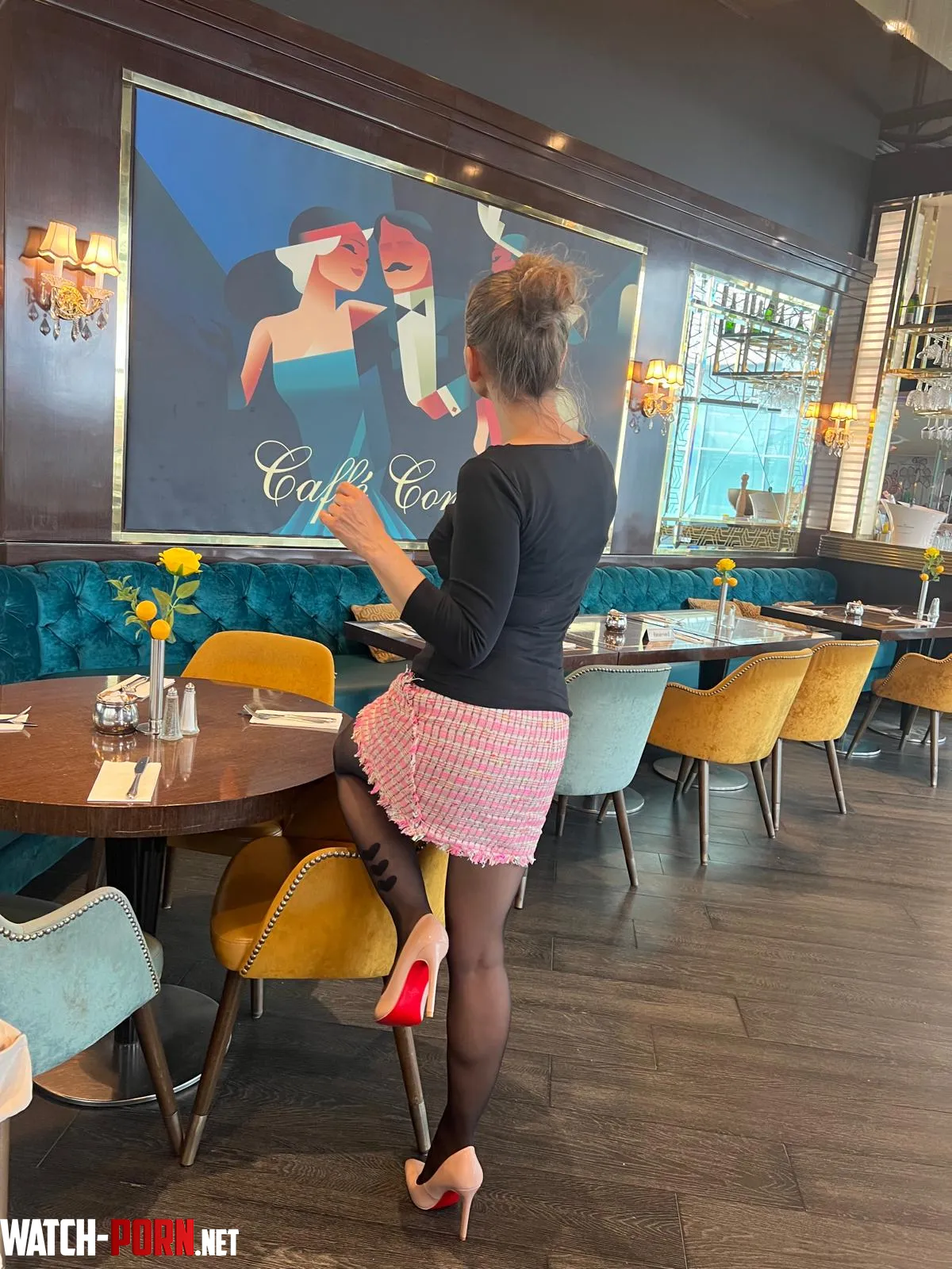 i love the hearts on my pantyhose by MalinaWhispers