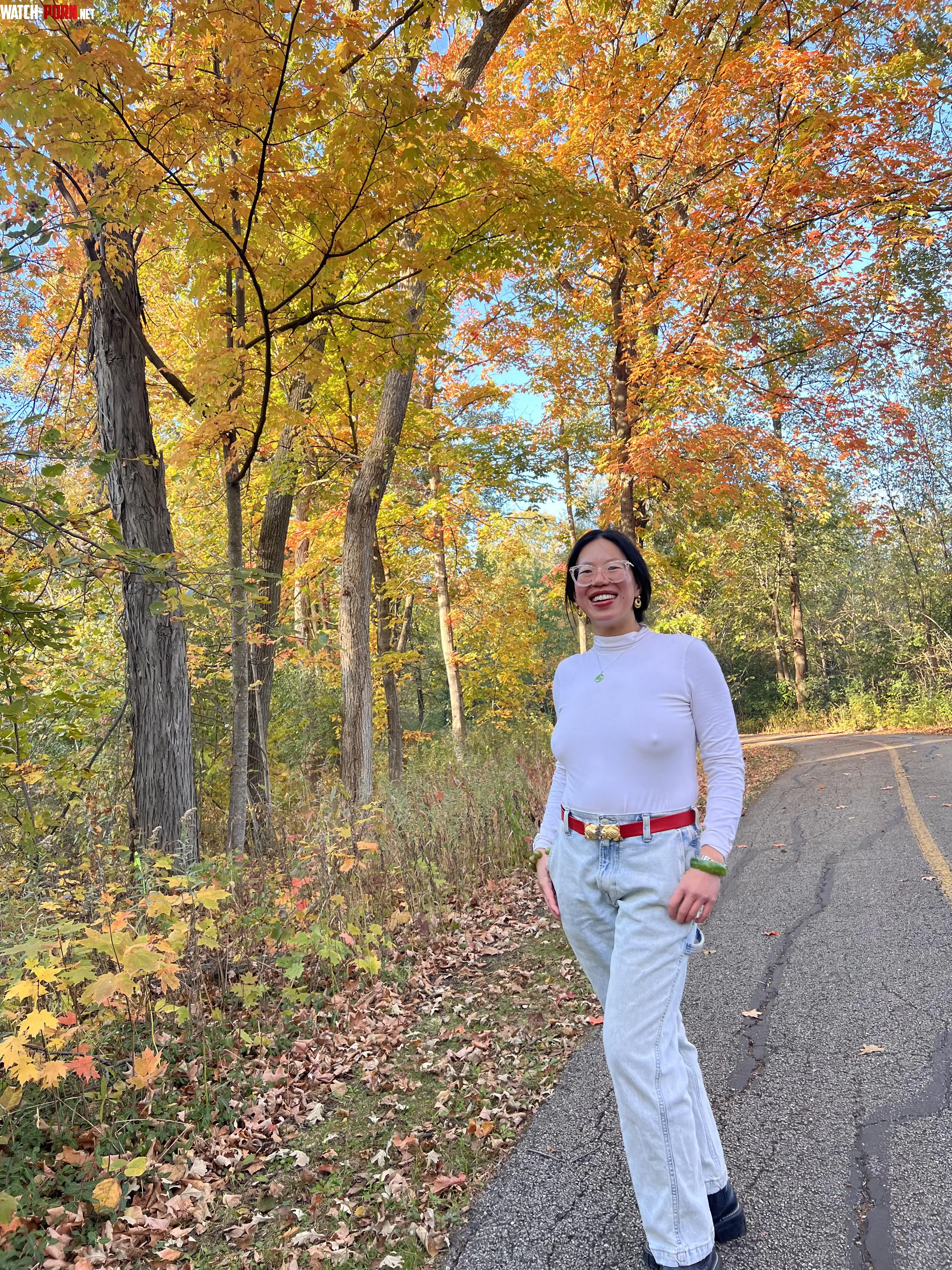 Nothing’s more romantic than a stroll through the fall leaves 🍁🍁🍁 by JosieQu