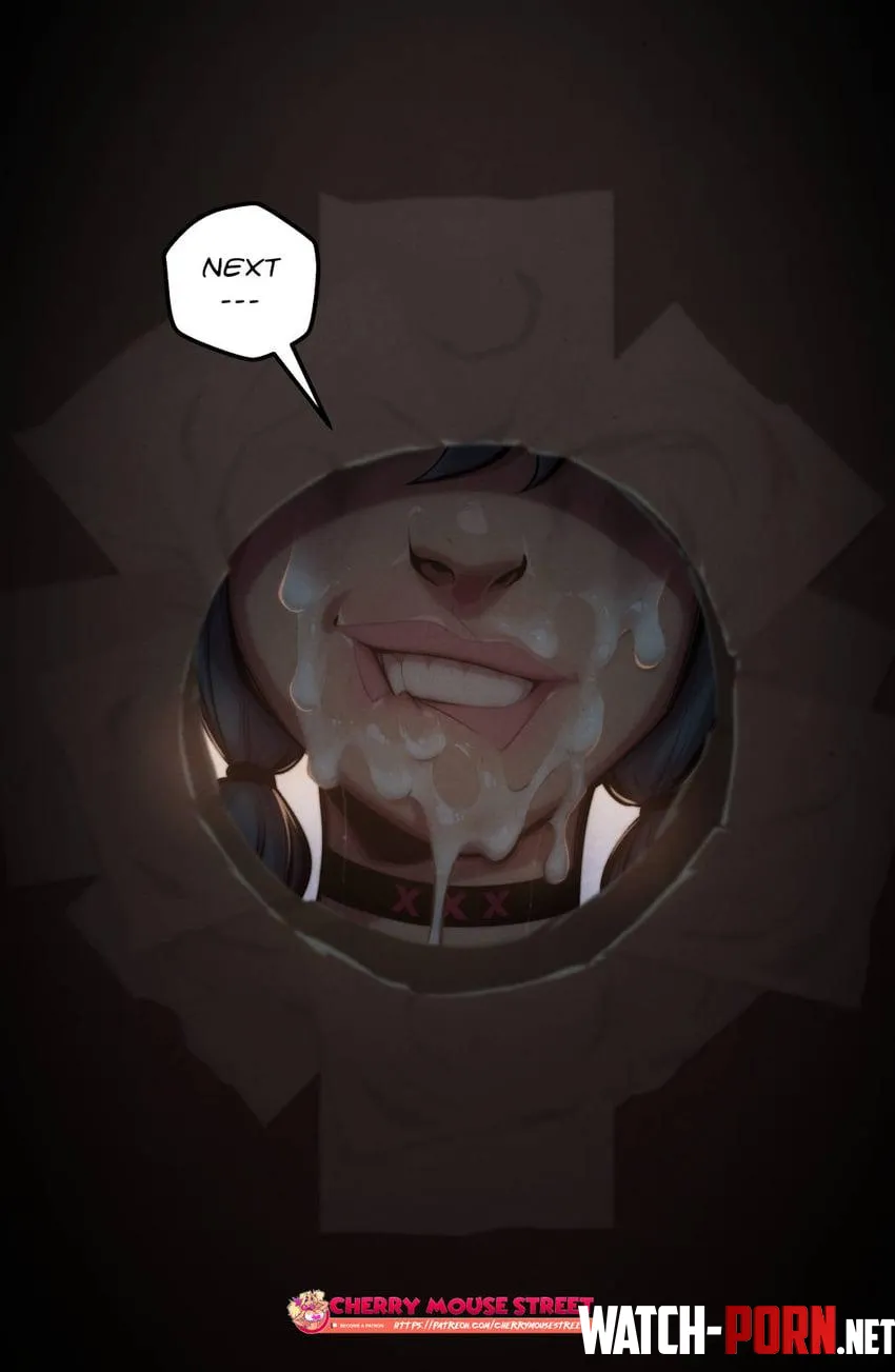 Waiting for the next cock by Somanycookies1