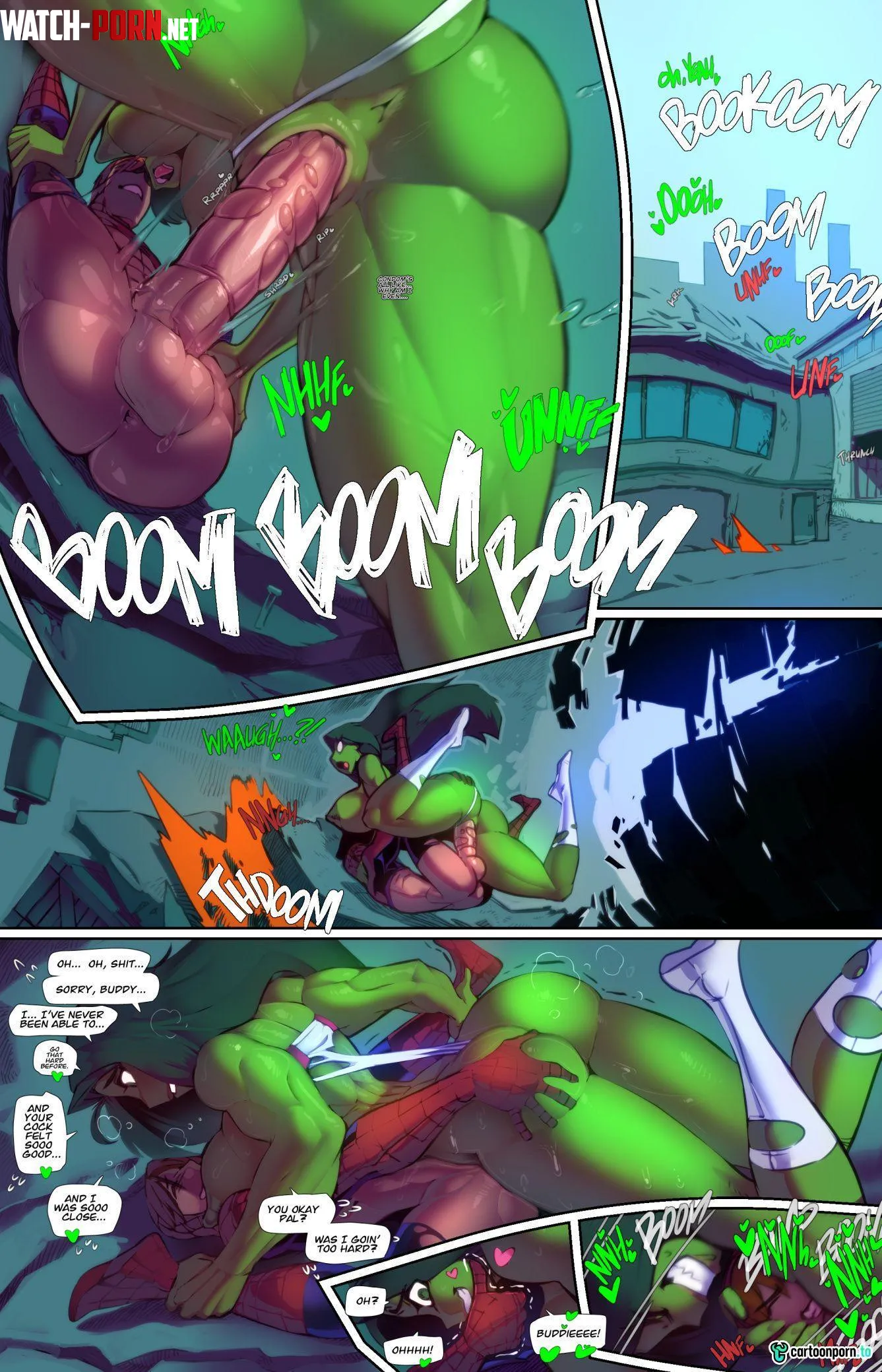 Super Quick (Spider-Man , Savage She-Hulk) [Fred Perry] Part 8 by StewartWrightQ1Pj