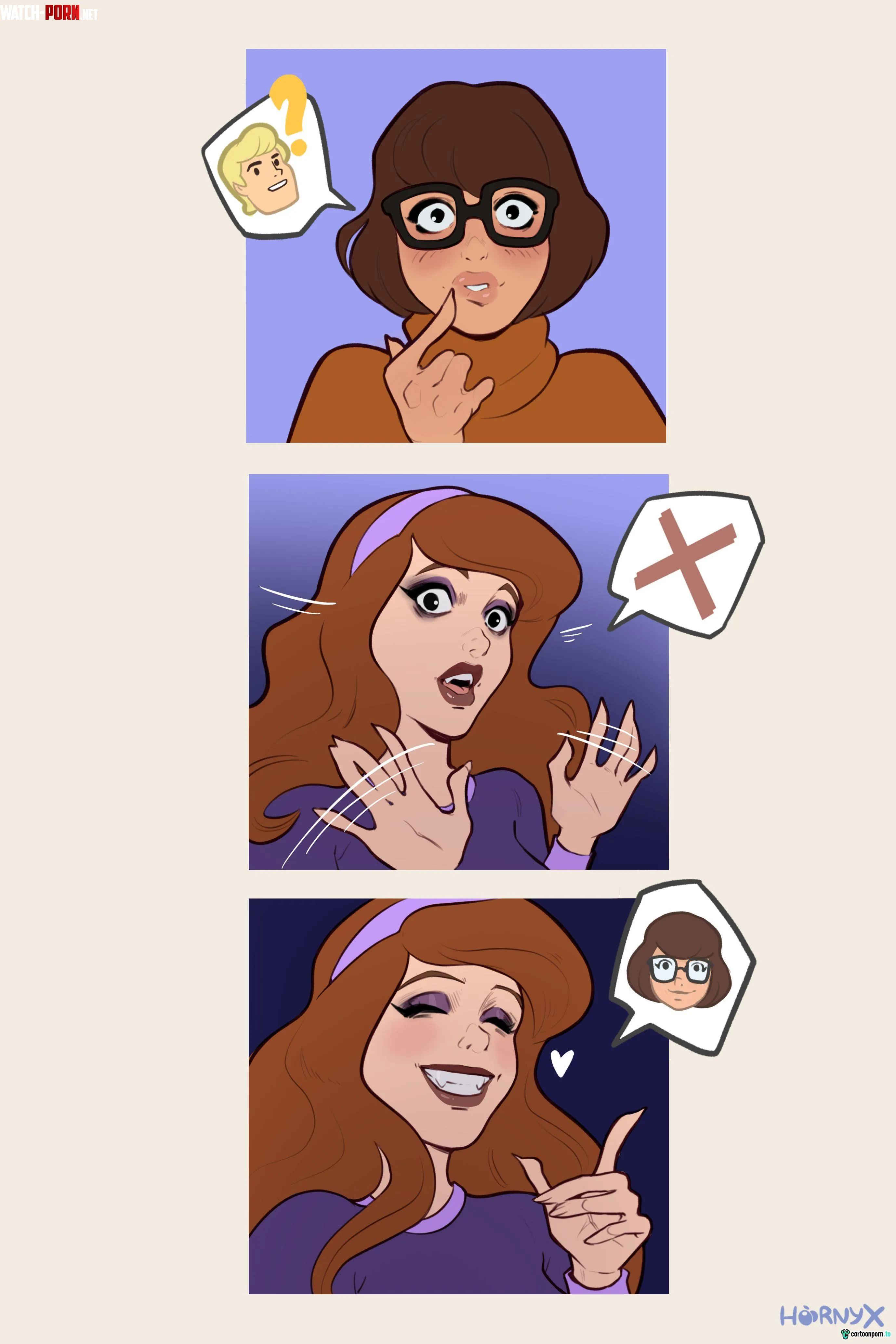 Velma and Daphne's spooky night (Scooby-Doo) [Hornyx] Part 3 by StewartWrightQ1Pj