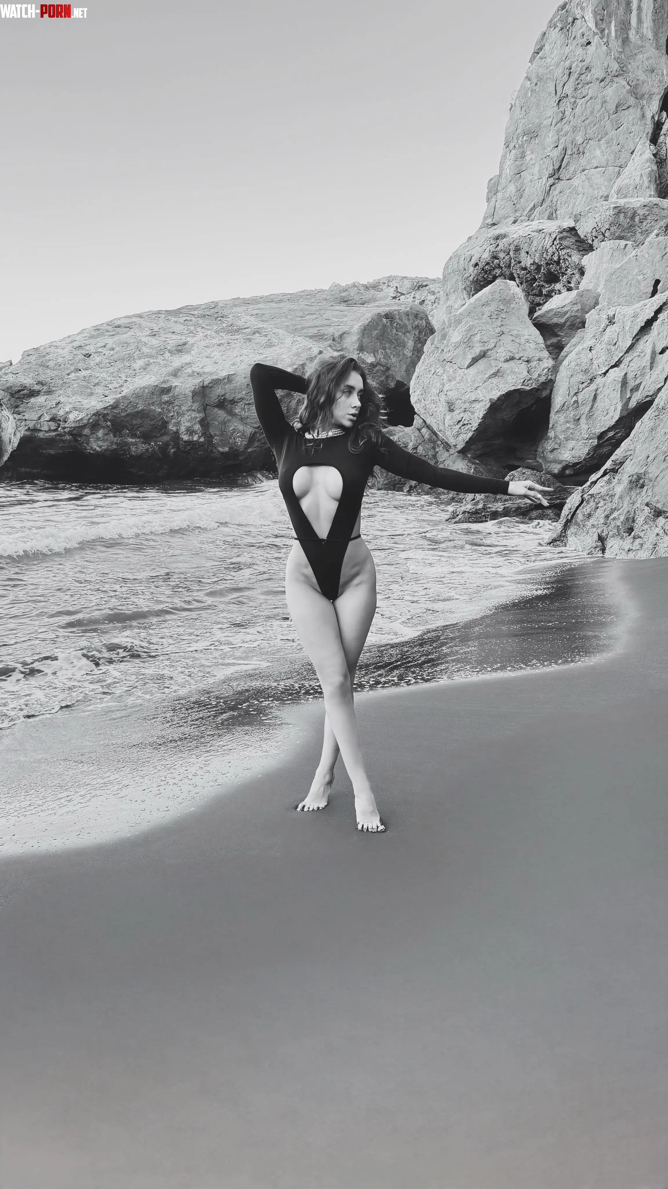 Walking Barefoot on the Sand Felt Like Freedom by TwinkleFangs