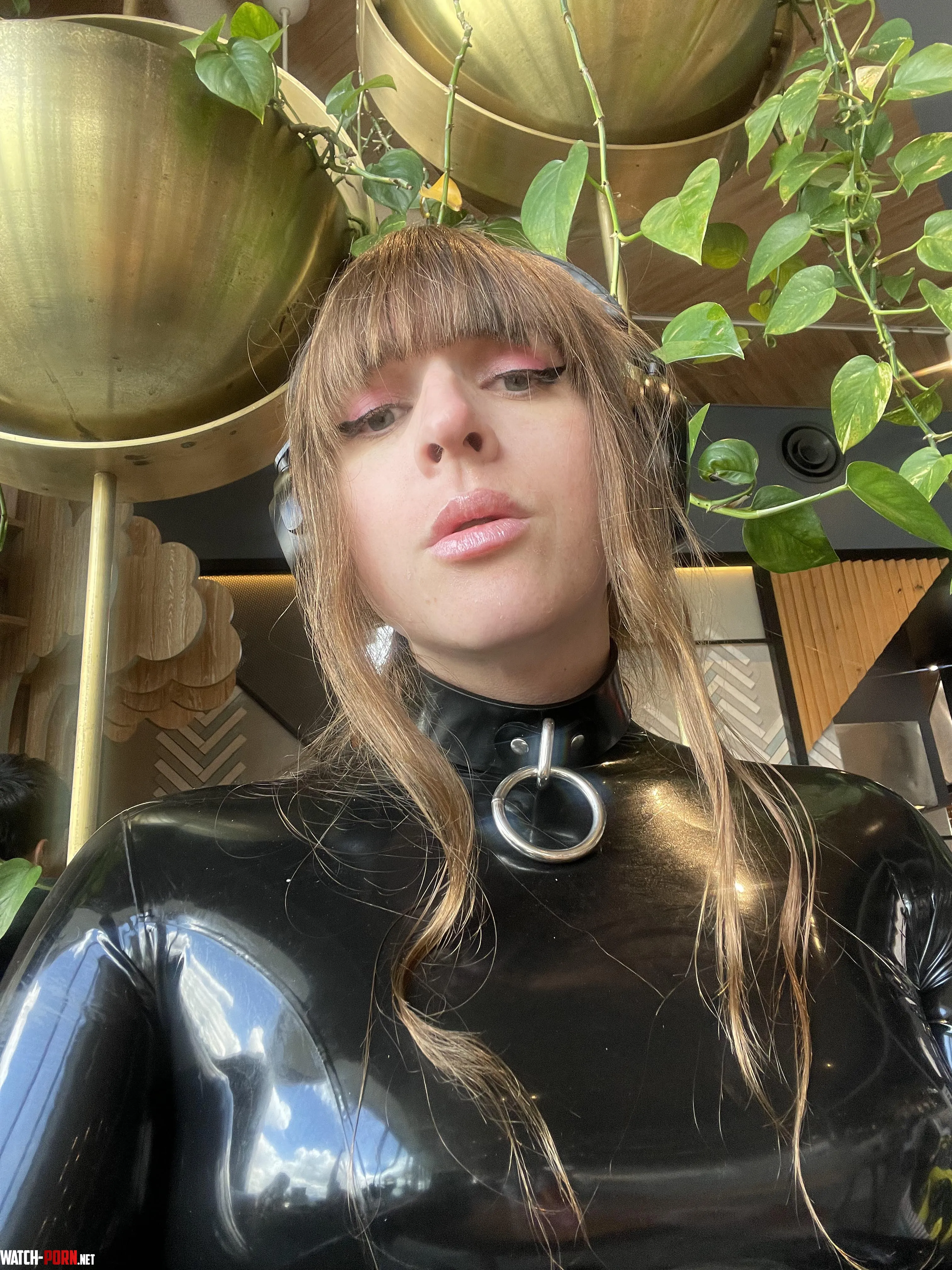Went to the mall in my catsuit 😇 by AthieDoll
