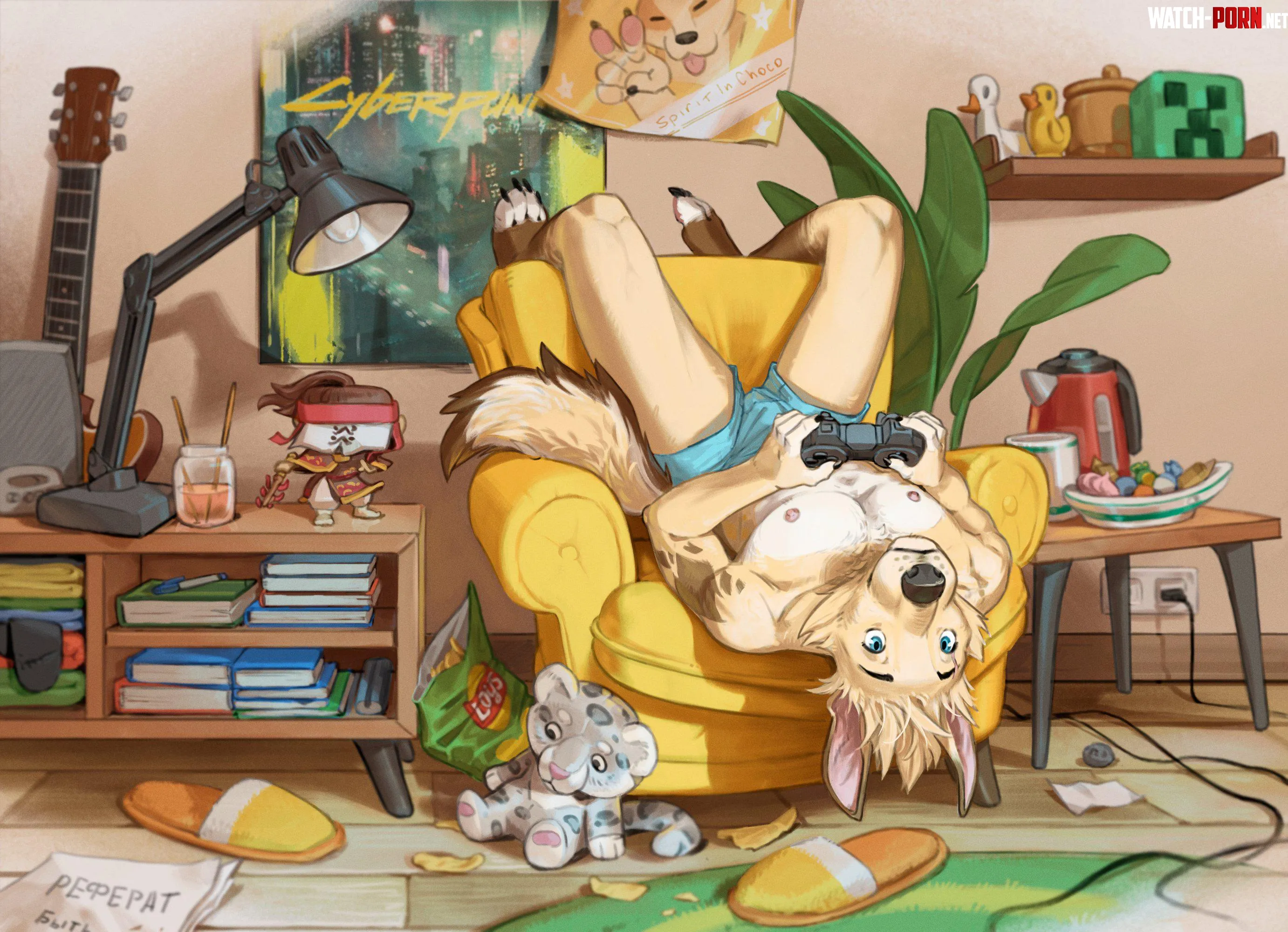 Lazy Student [SpiritInChoco] by DL2828