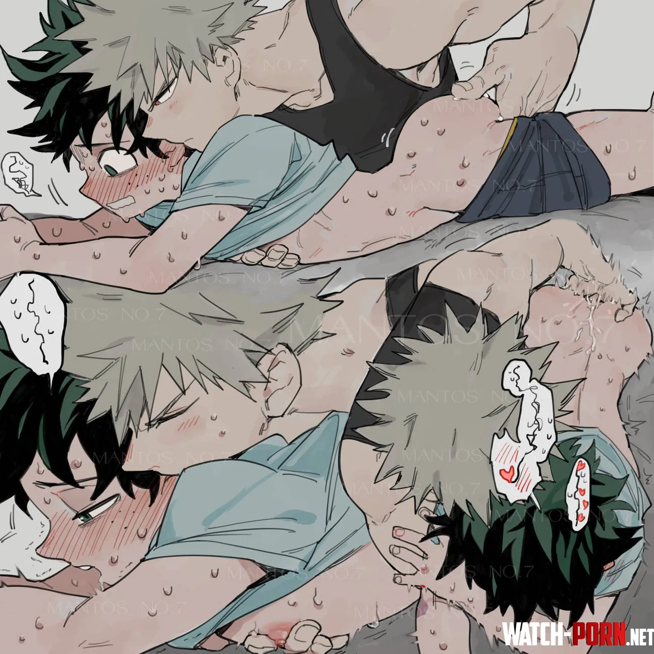 Bakudeku is a power ship (MantosNo) by EternalSnow05