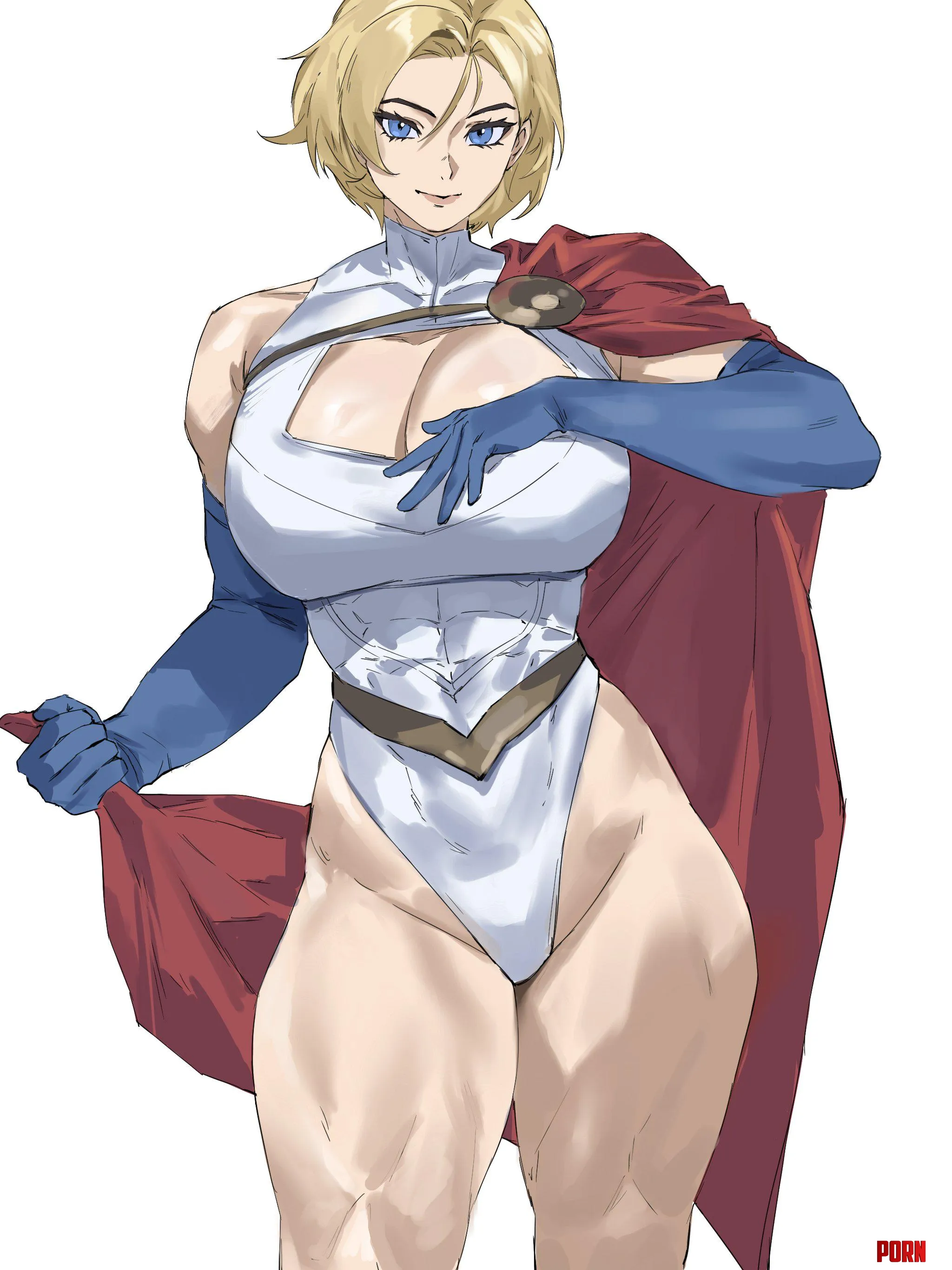 Power girl [@enargeia5525] by TheTMoneyMan