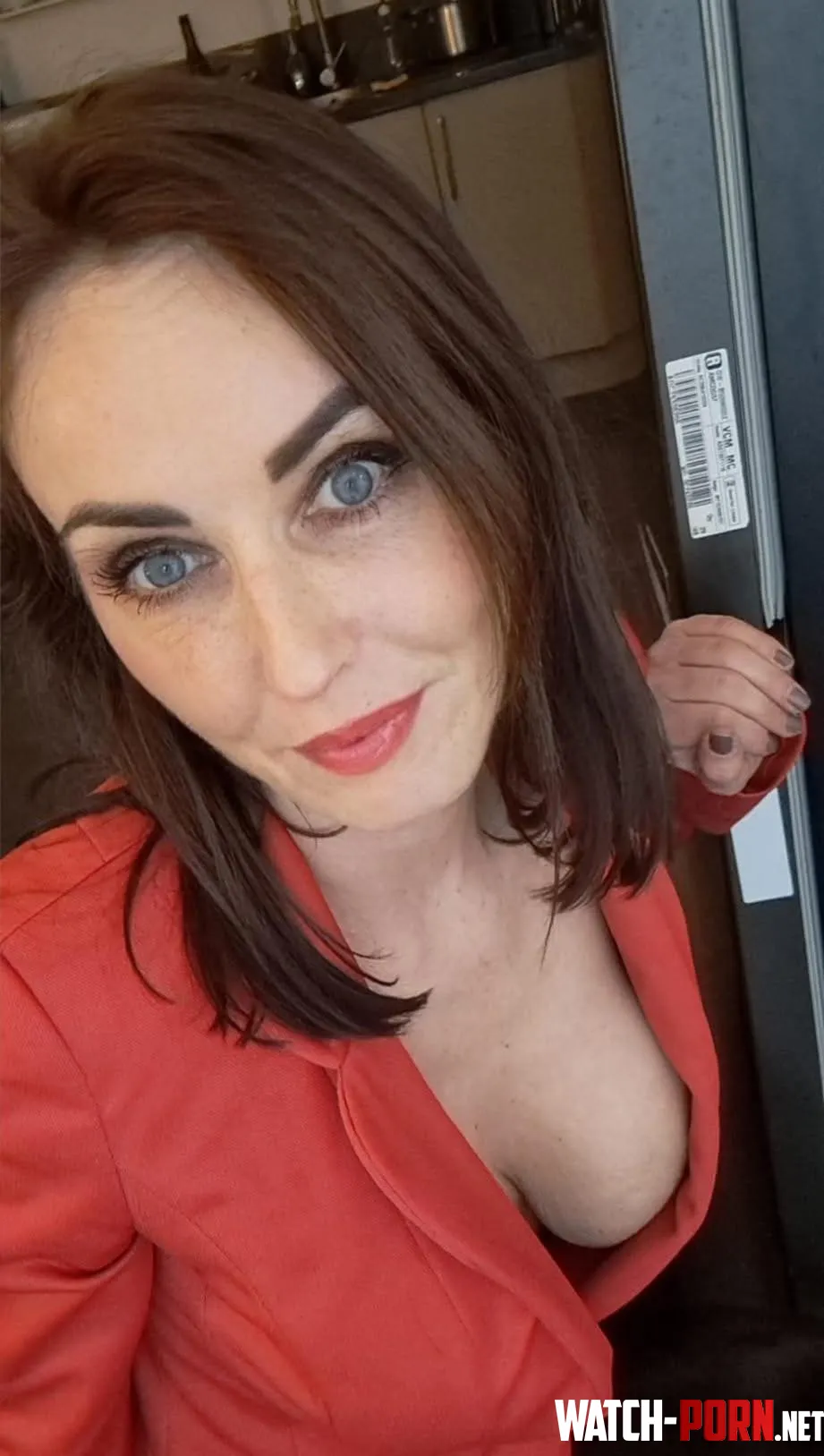 A little cleavage to brighten your day by fullmoon63