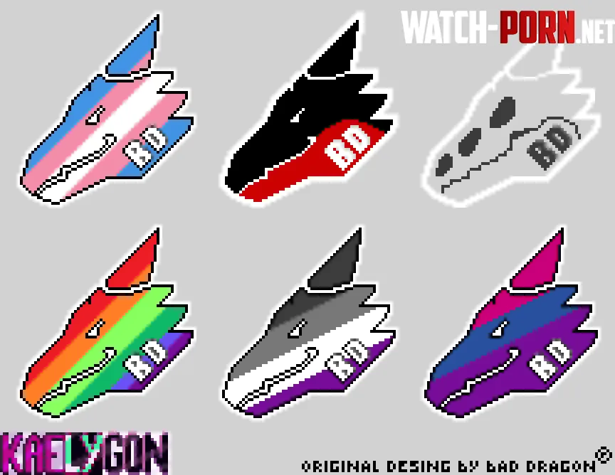 I made pixel art of the stickers by campus735