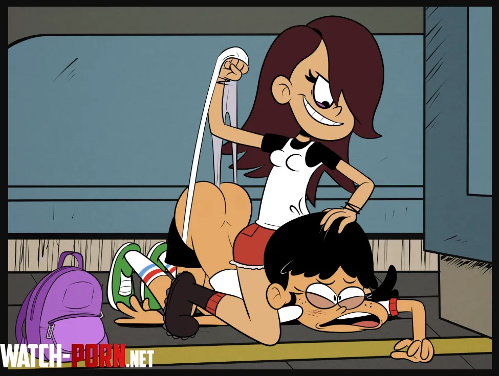 female bully tomboy gives nerdy filipina girl a wedgie bus by Fair_Championship471