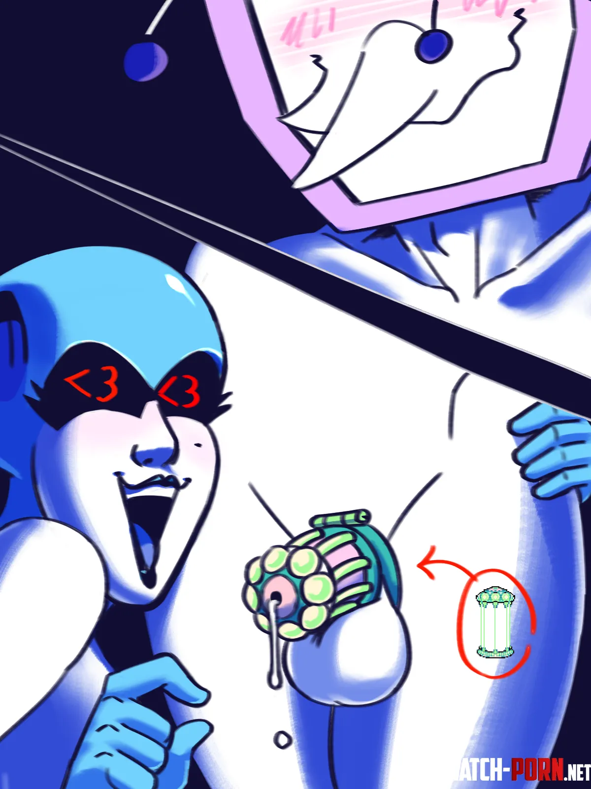 [Queen][Tenna] Chastity by Dracozhilla