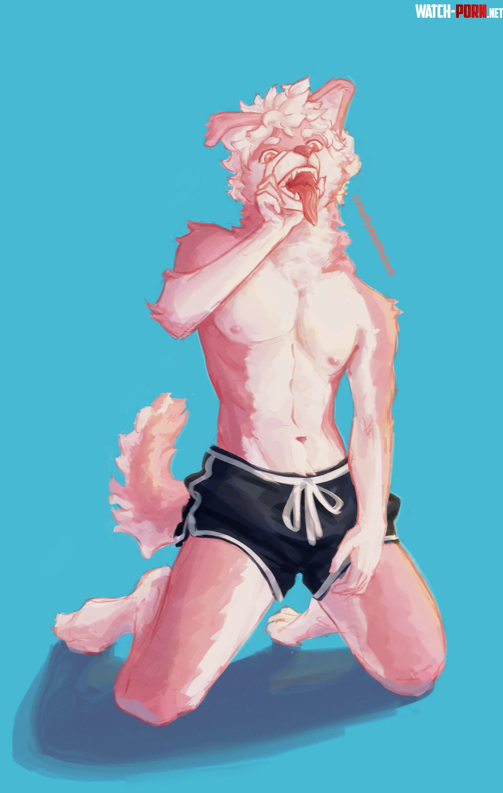 Pink 🧇 [art by me] by ehehelover